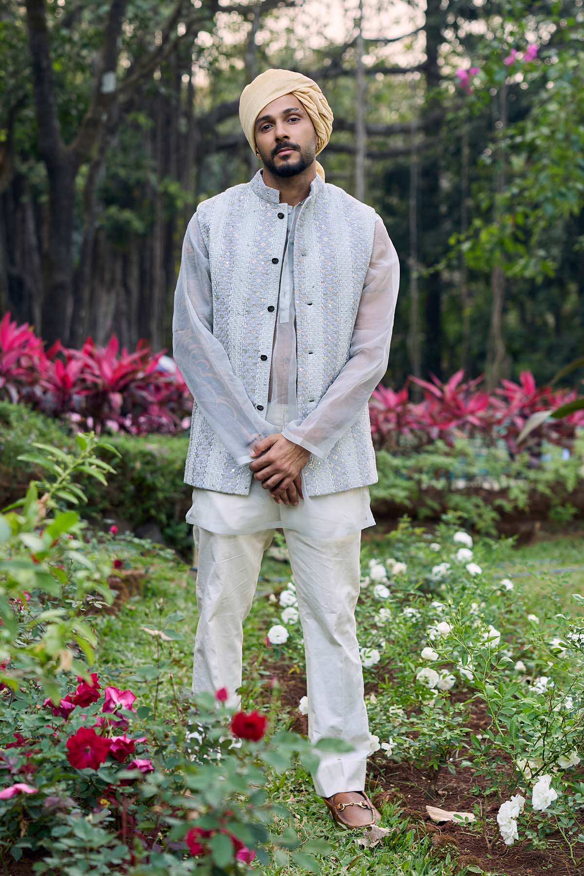 Zoravar Chikankari Bandi Set-B