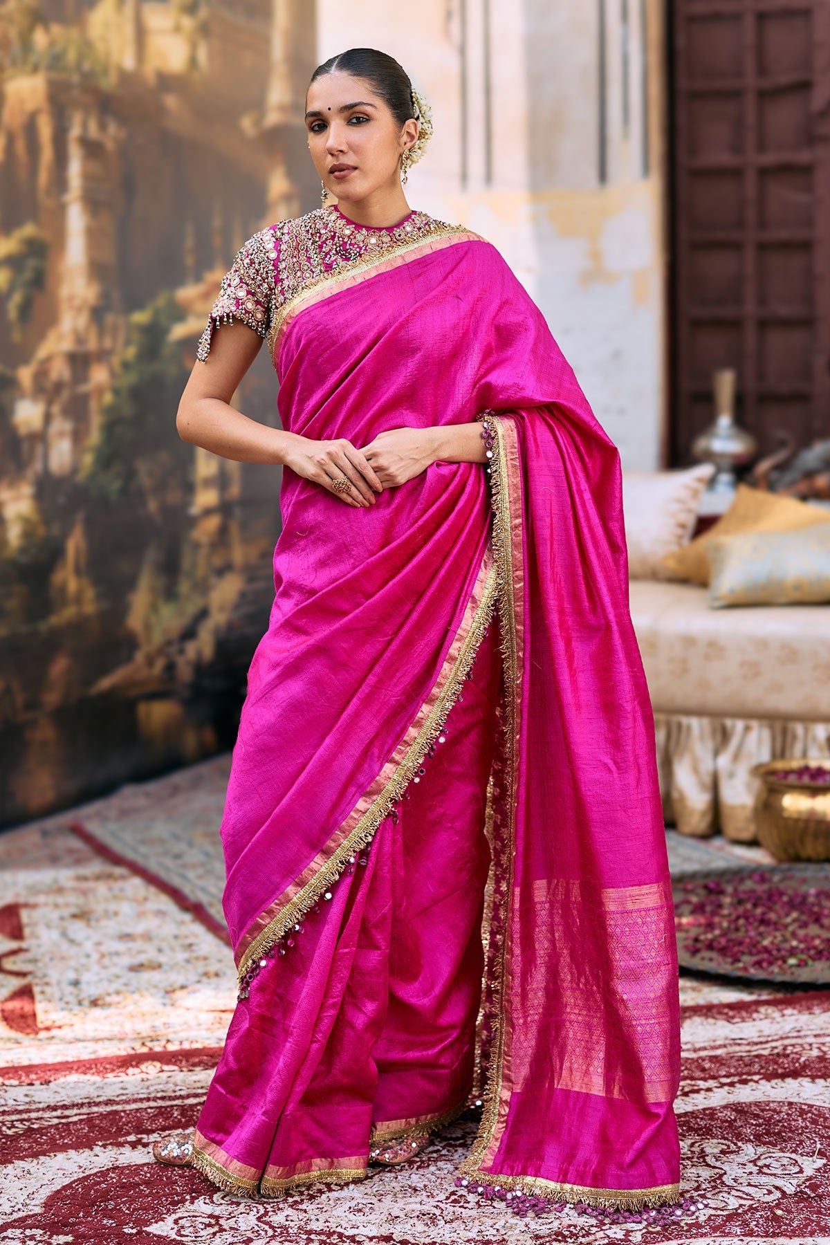 Manimaya Saree Set