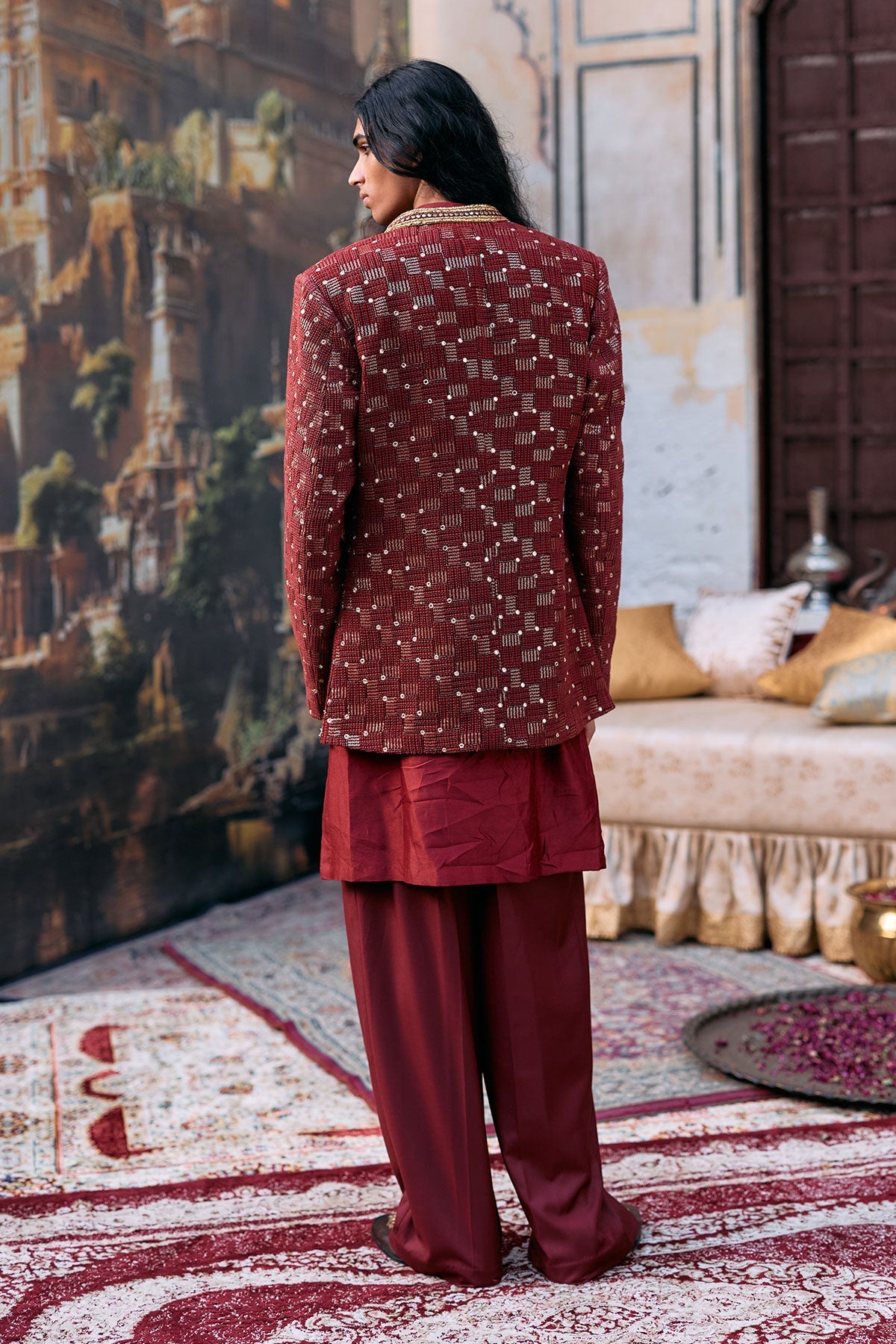 Rajang Sherwani Set