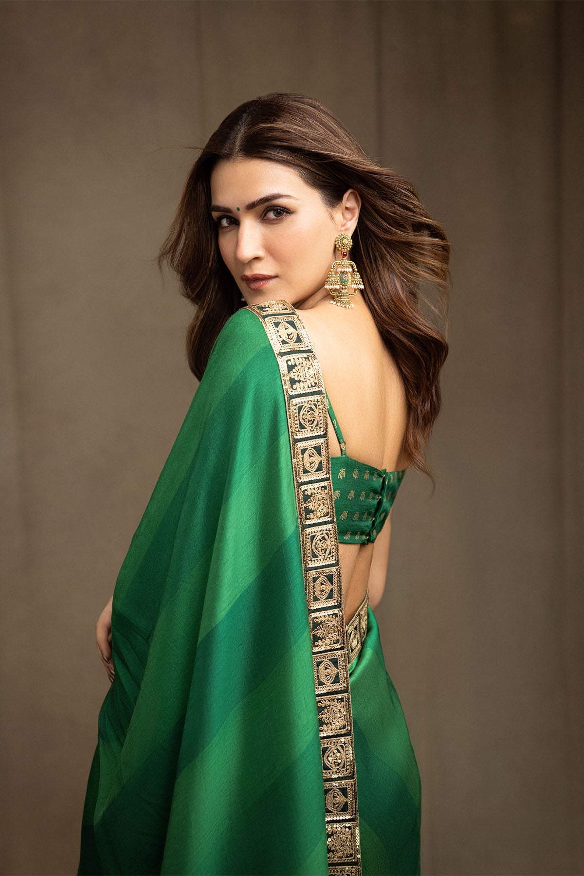 Green Mystic Saree