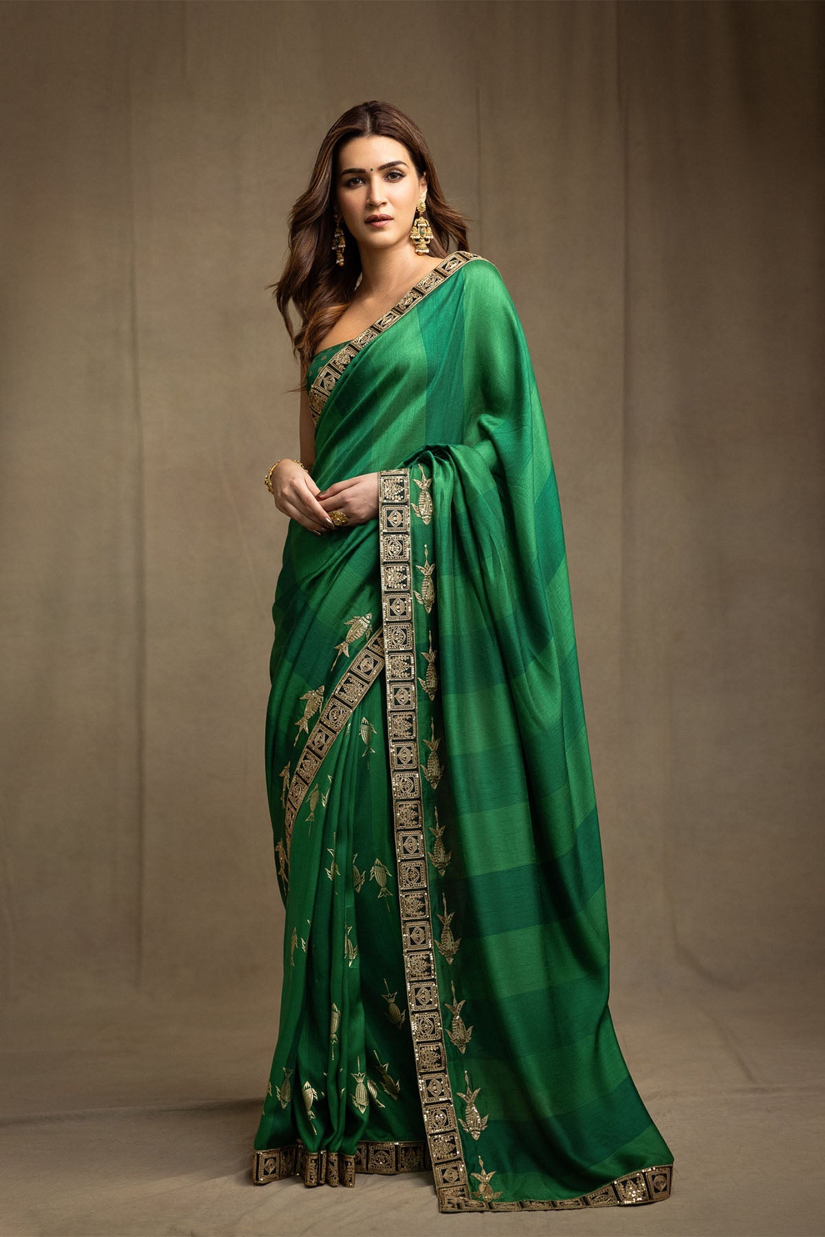 Green Mystic Saree