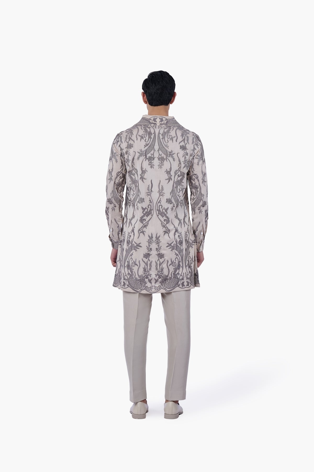 Silver Aureate Kurta Set