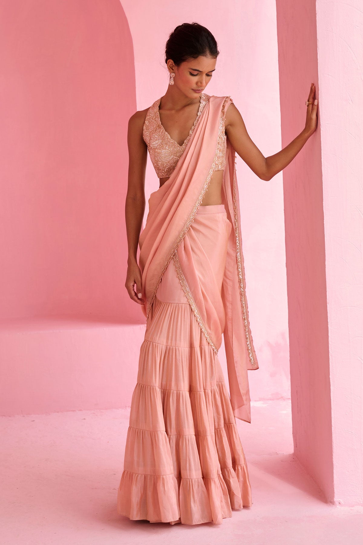 Khayal Pre-Drape Saree