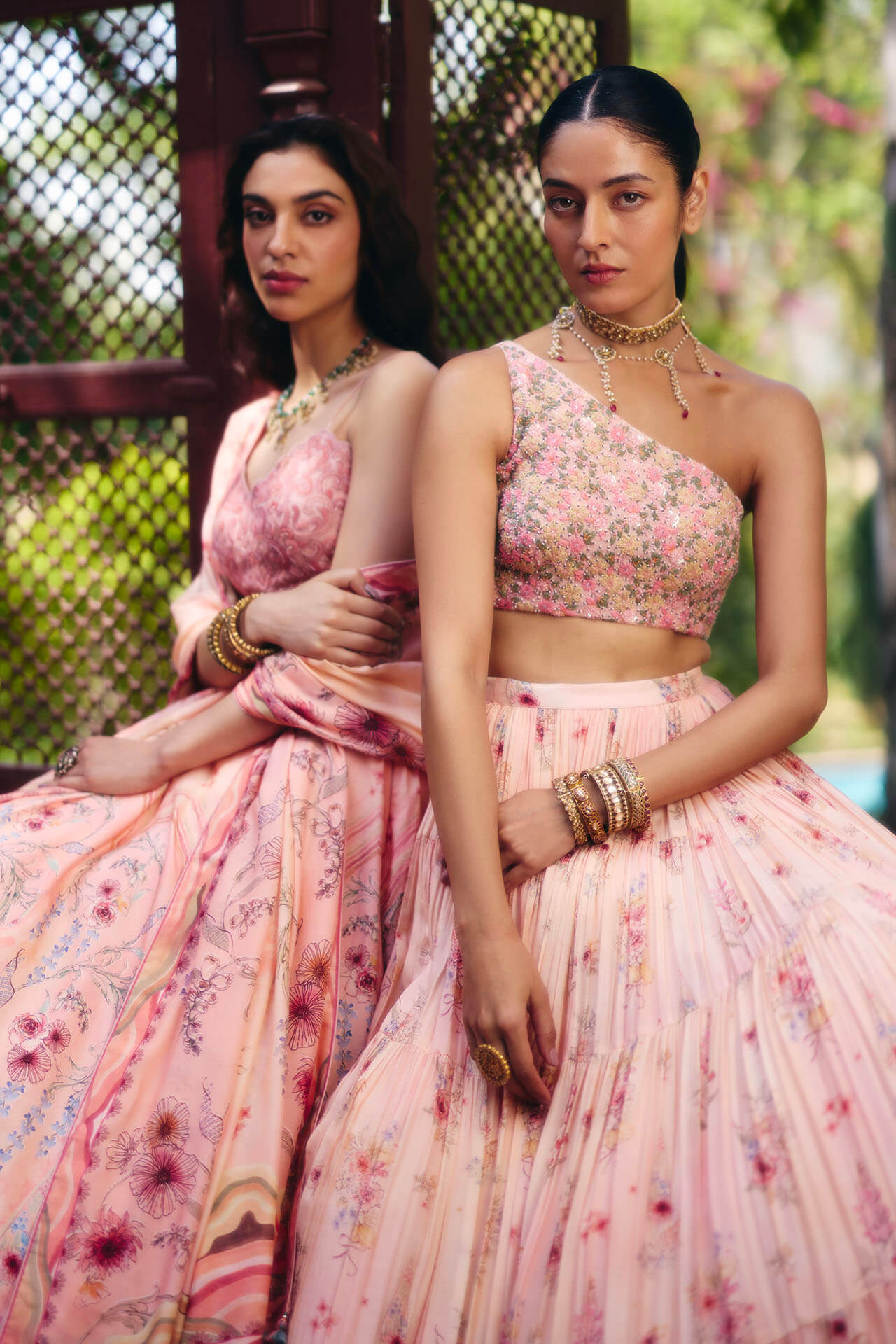 Pink Rose Lehenga