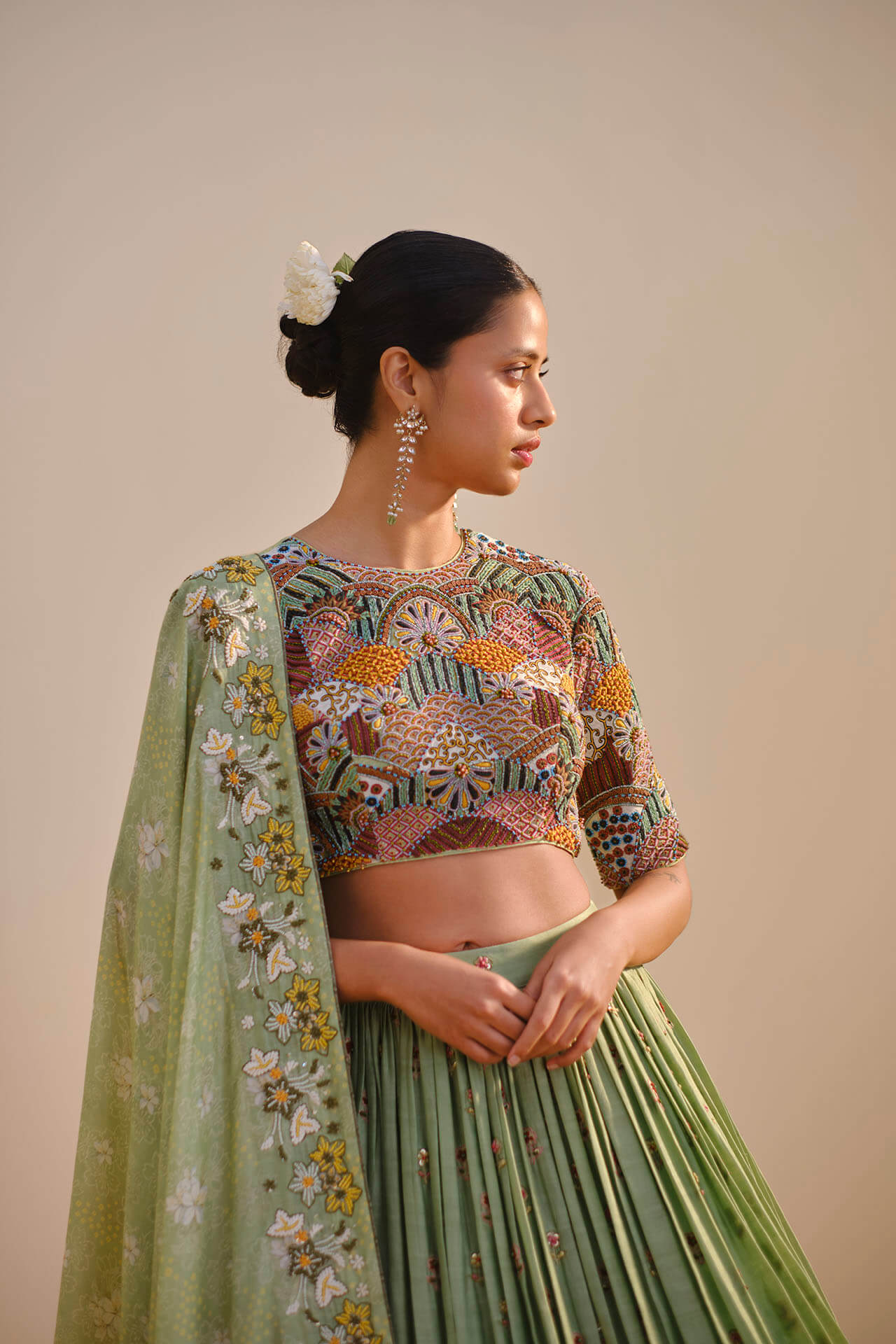 Peacock Lehenga