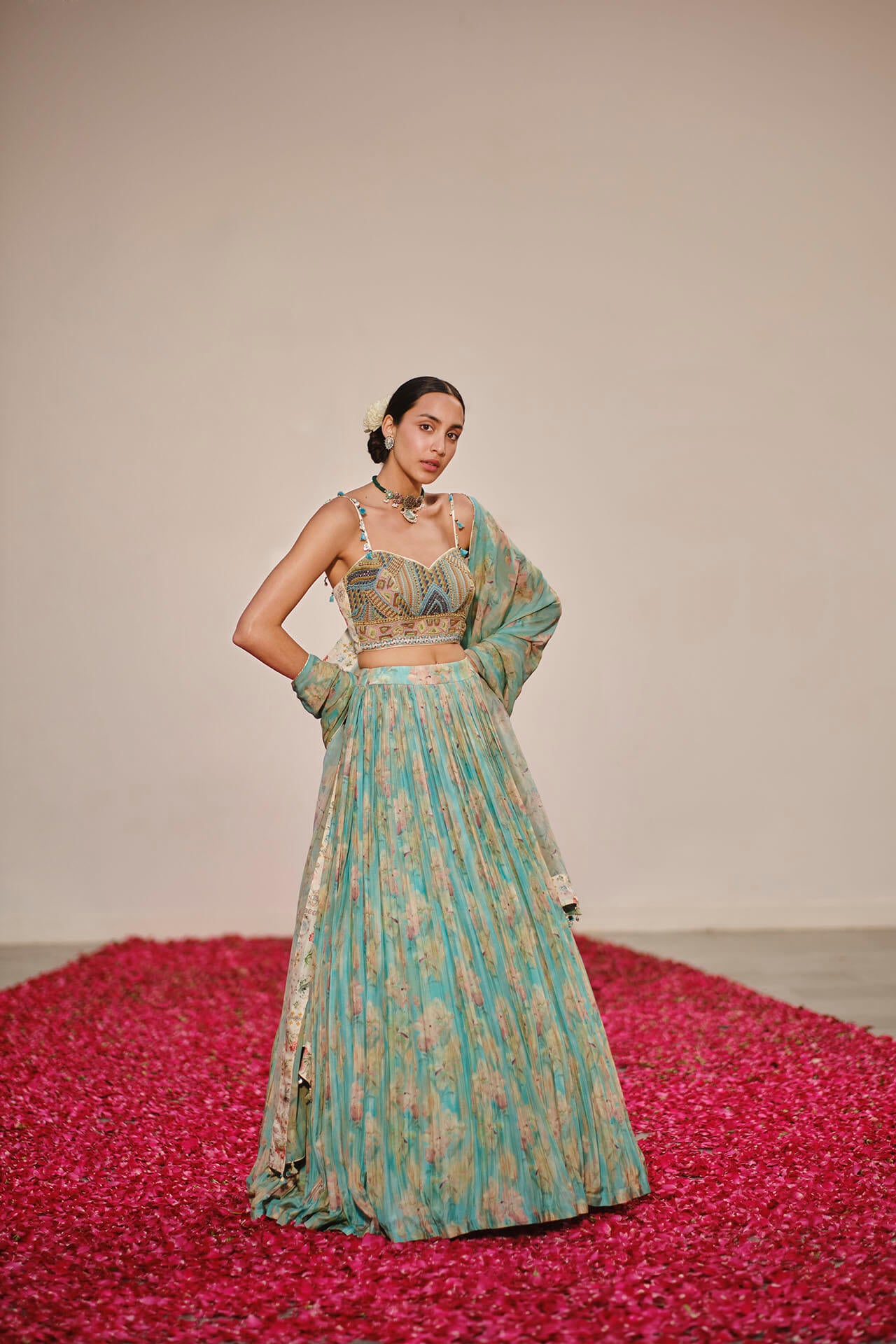 Blue Shore Lehenga