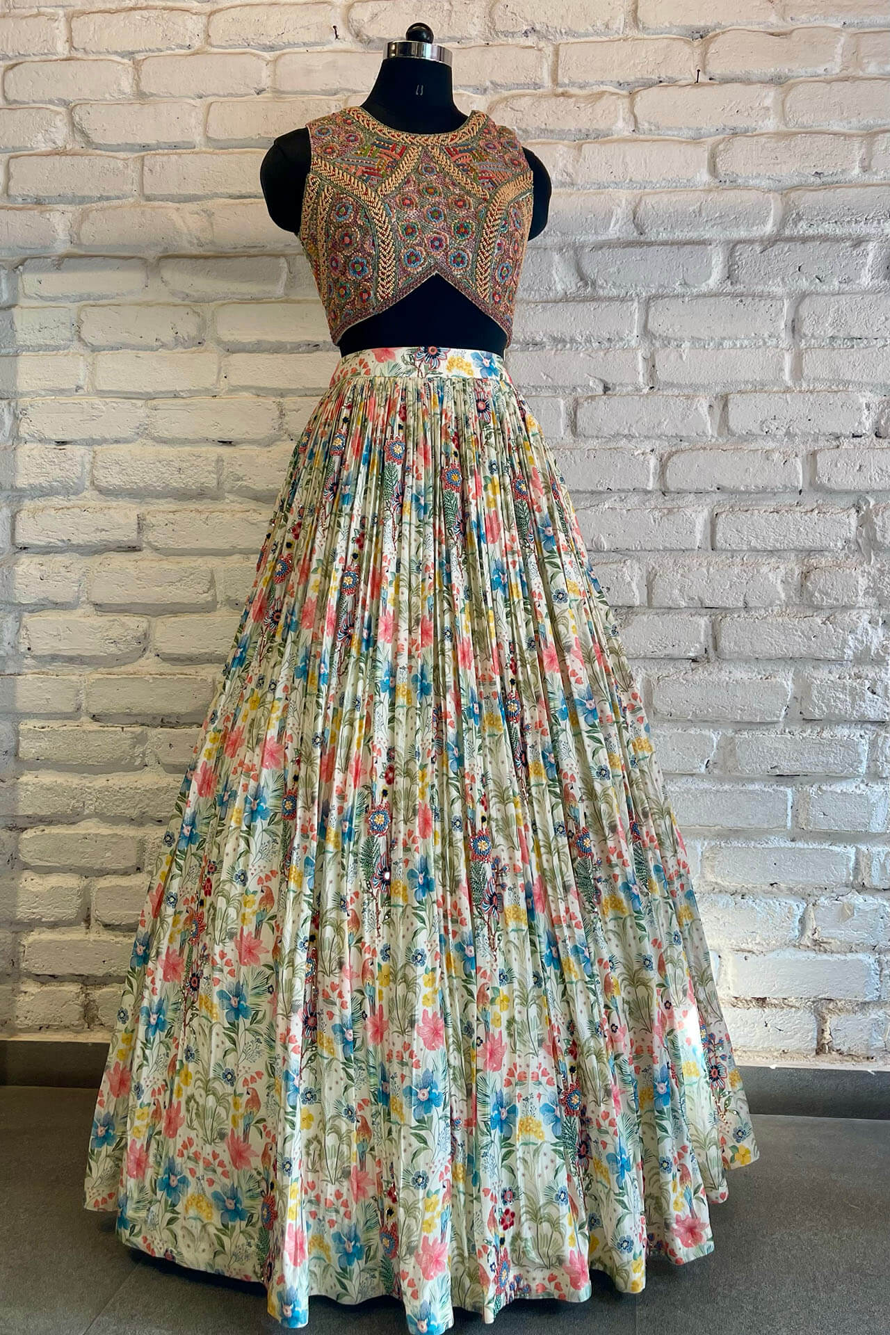 Floral – Beadwork Lehenga