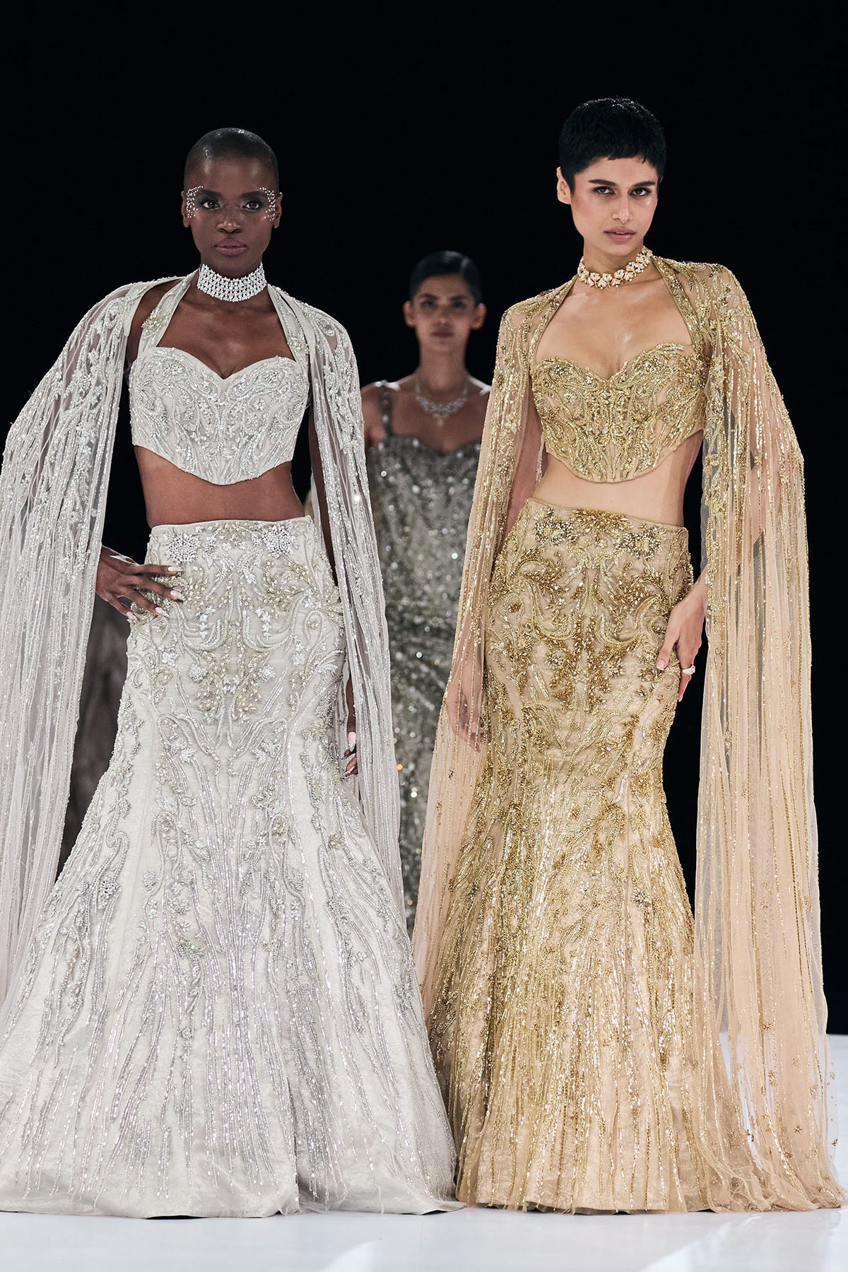 The Molten Crystal Lehenga