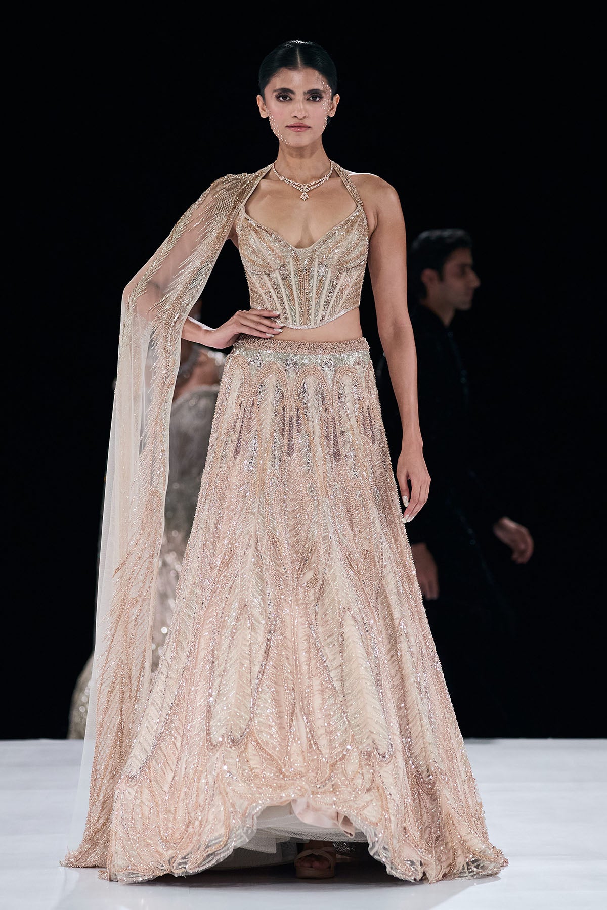 Celestial Crystal Lehenga