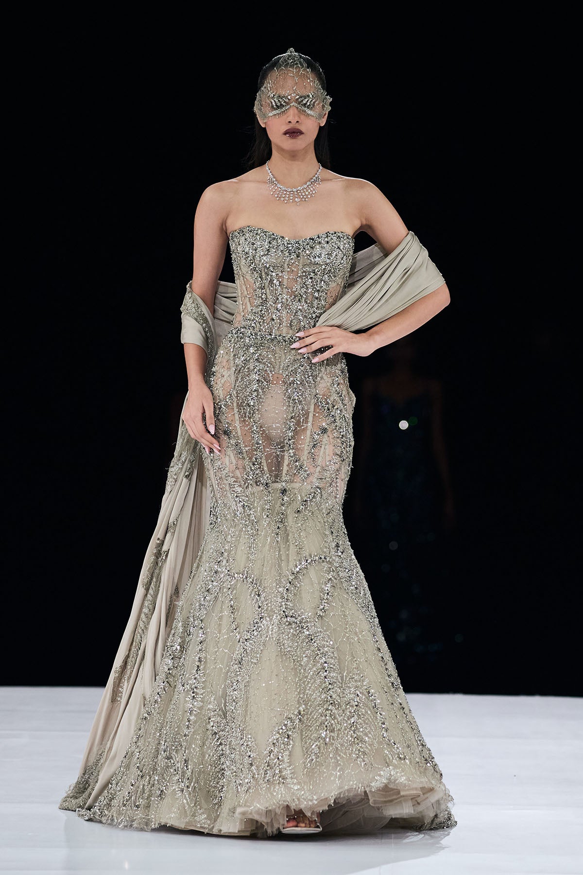 Moonshard Lace Lehenga