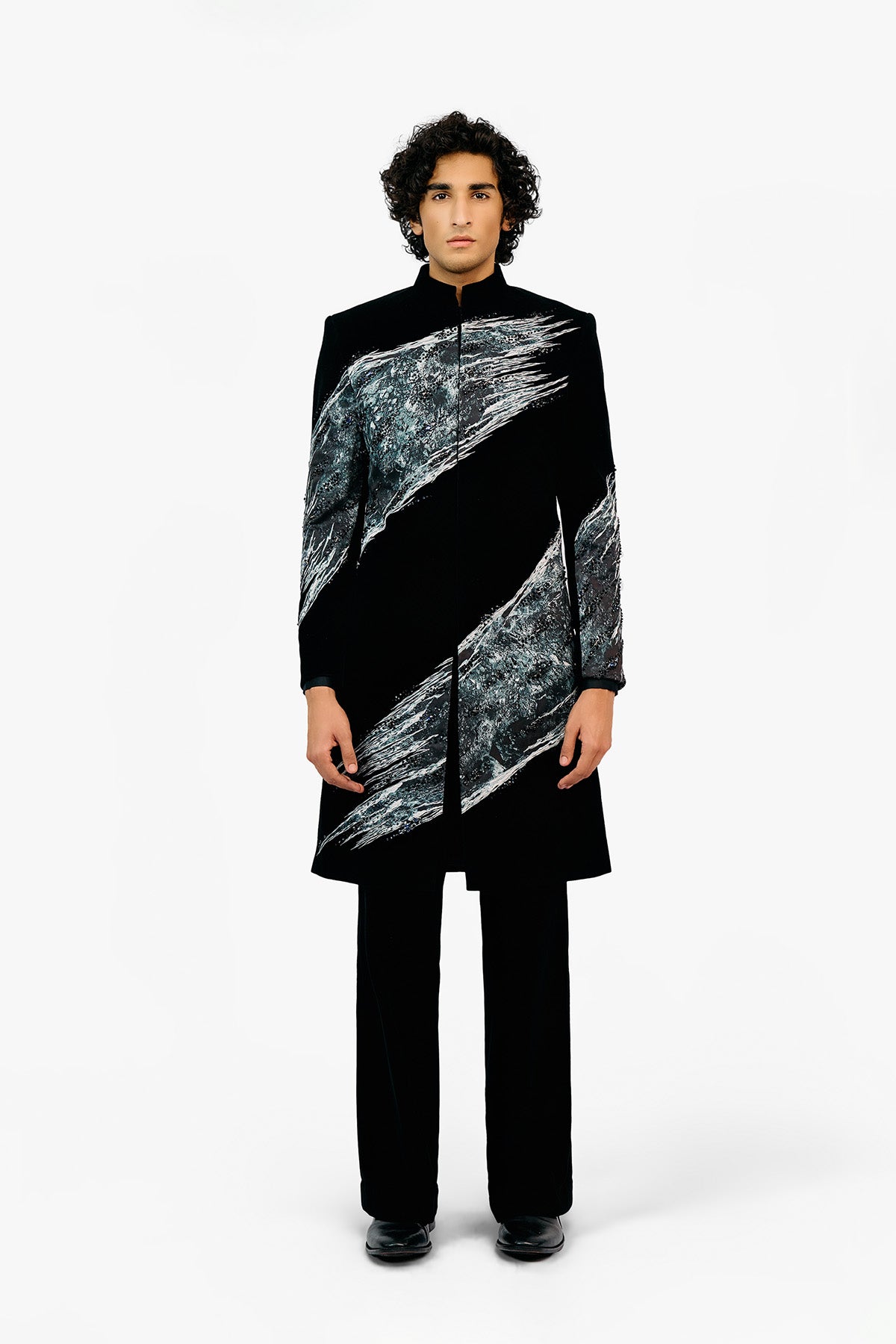 Appliqué Meteor Long Jacket