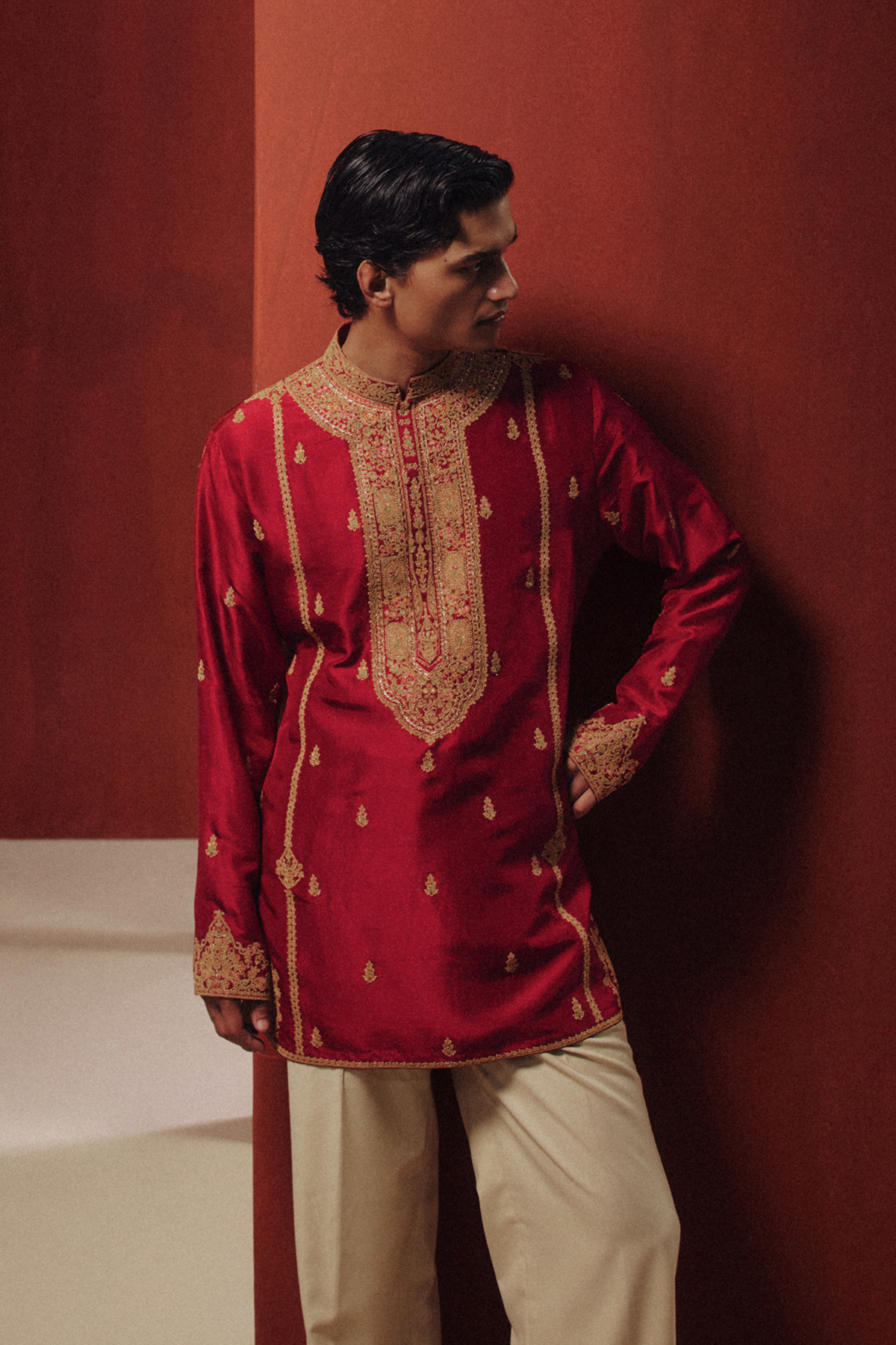 The Abeer Kashidakari Kurta Set
