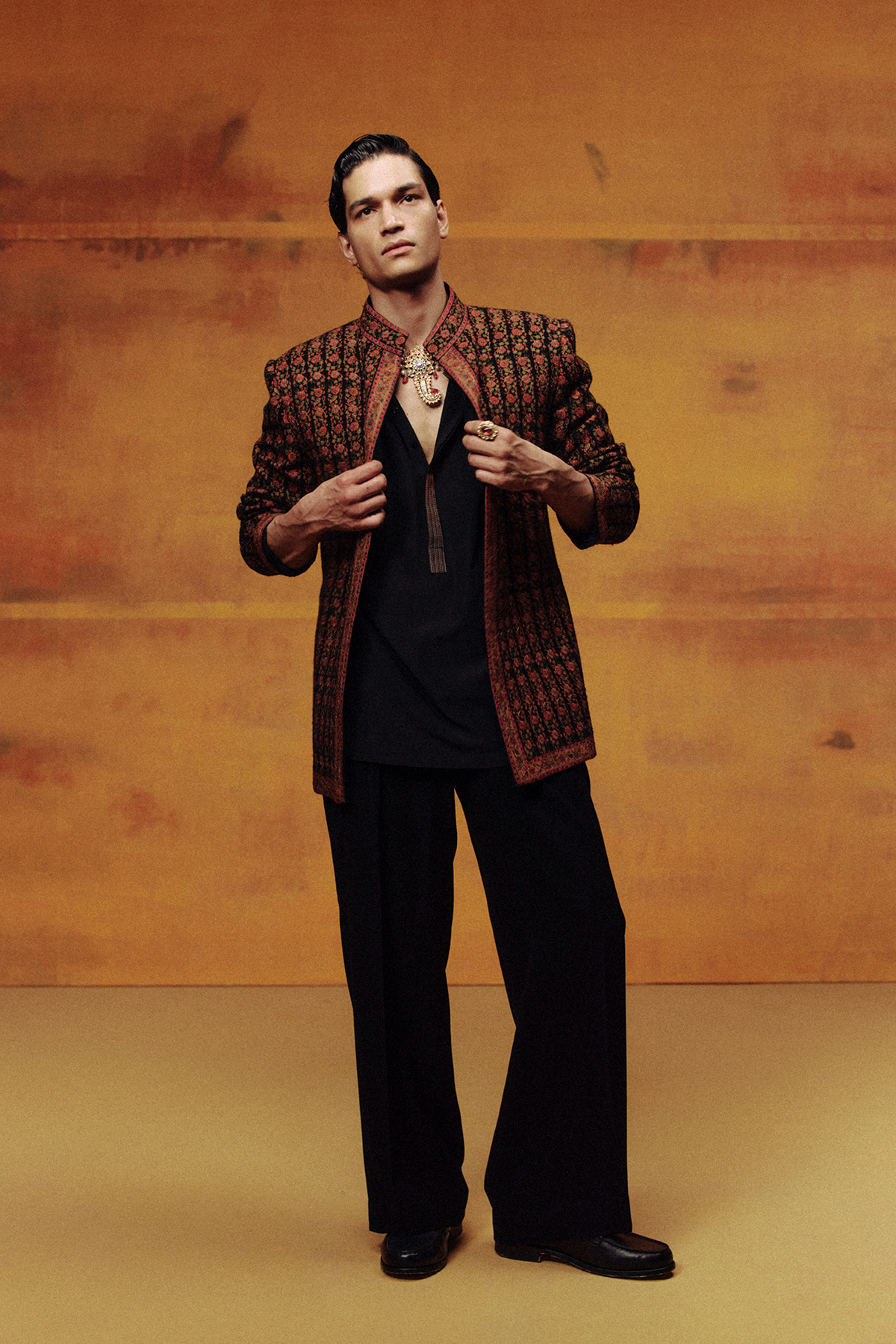 The Raven Dusk OPEN JACKET SET