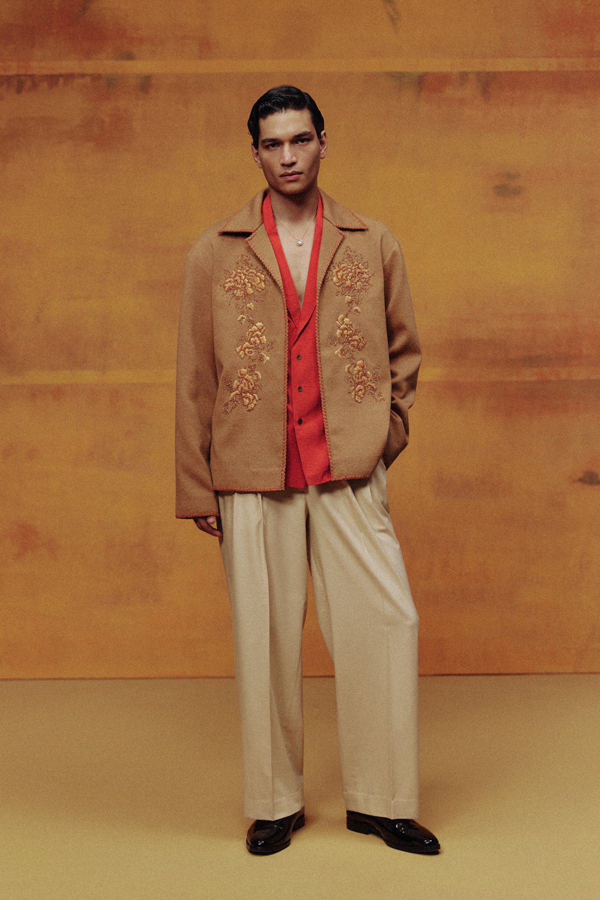 The Ember Dune Open Jacket Set