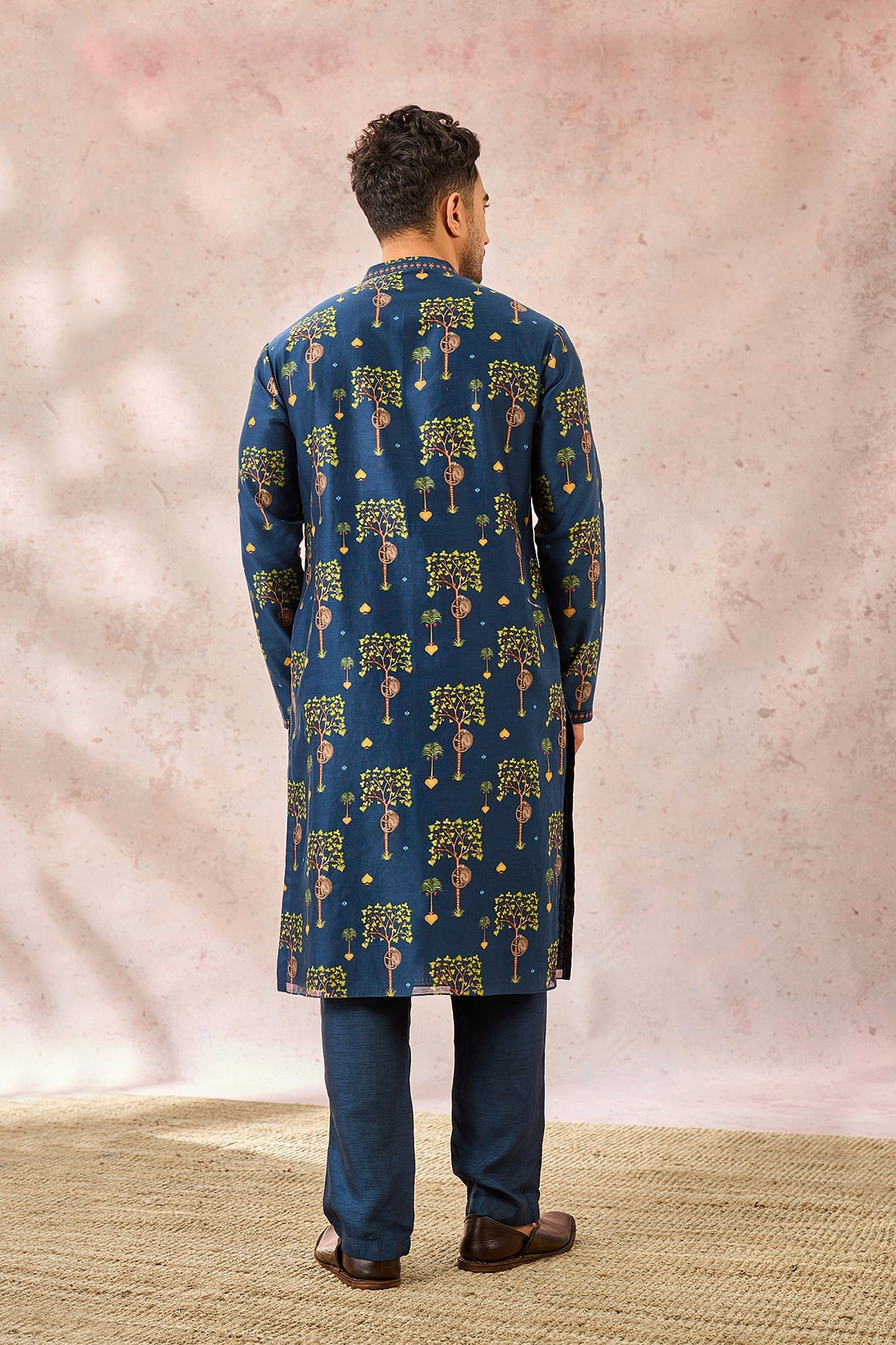 INDIGO WILDSCAPE MENSWEAR KURTA