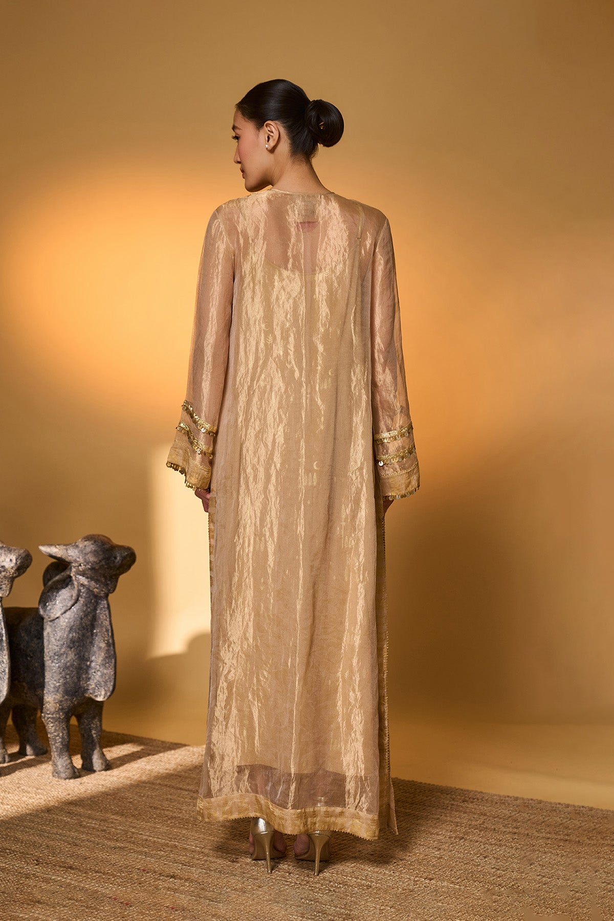 Gold Moonfield Tales Kaftan