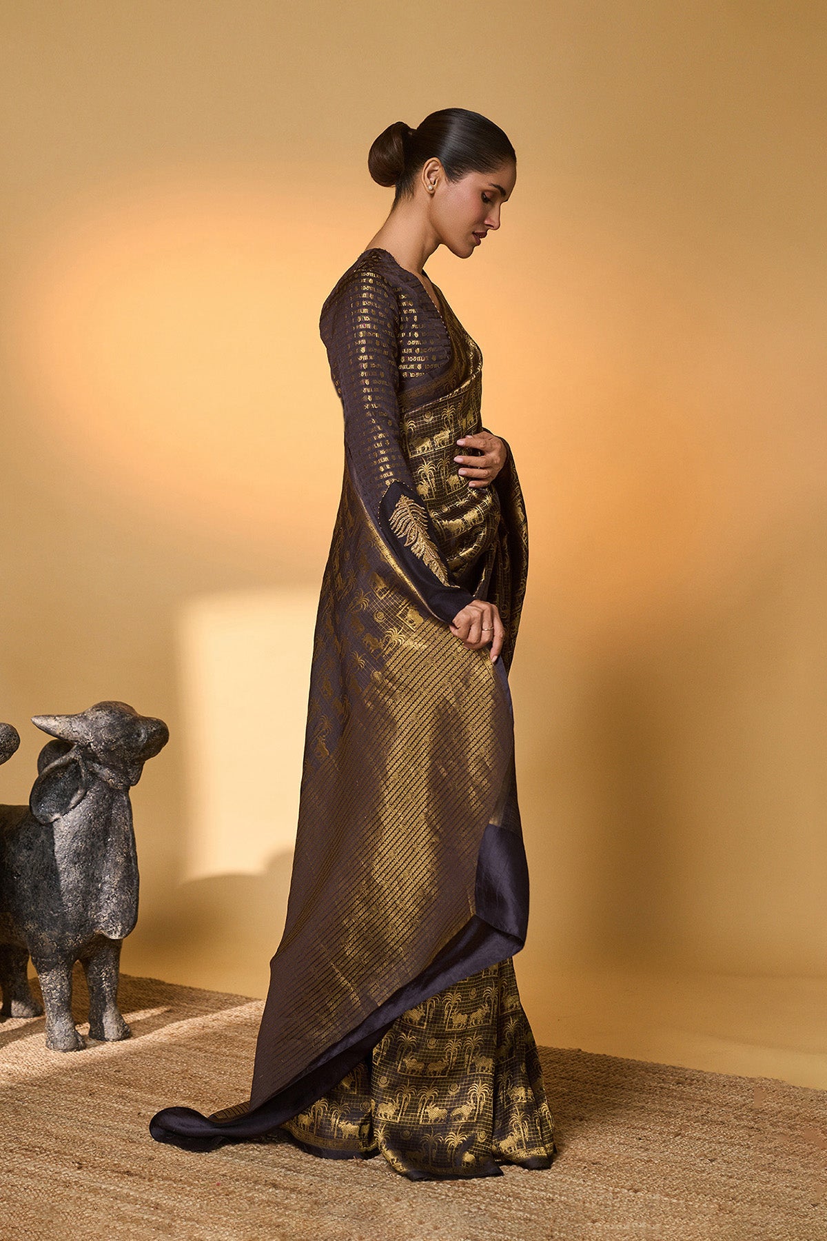 Soorma Chaand Chaukor Saree