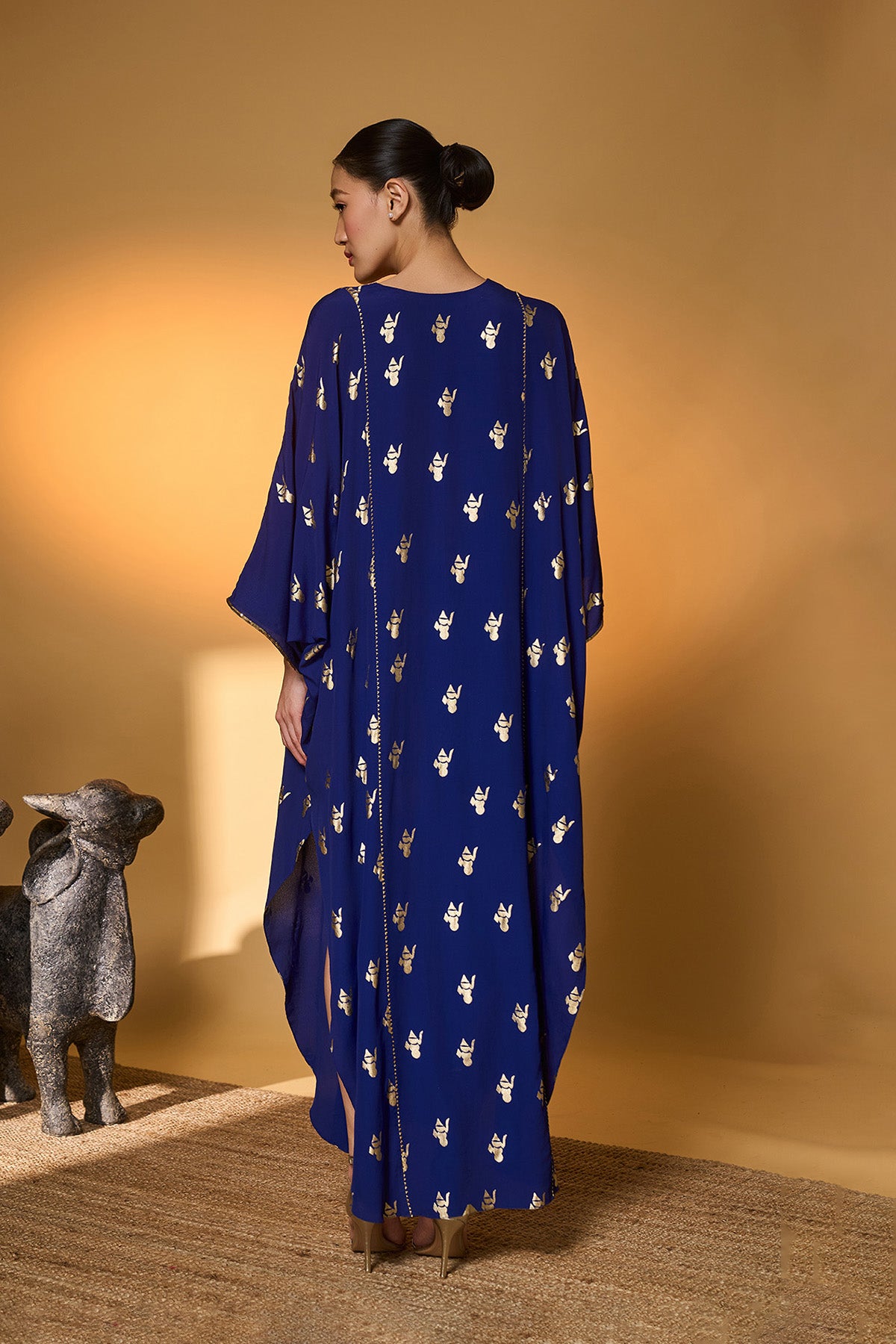 Electric Blue All Charms Kaftan