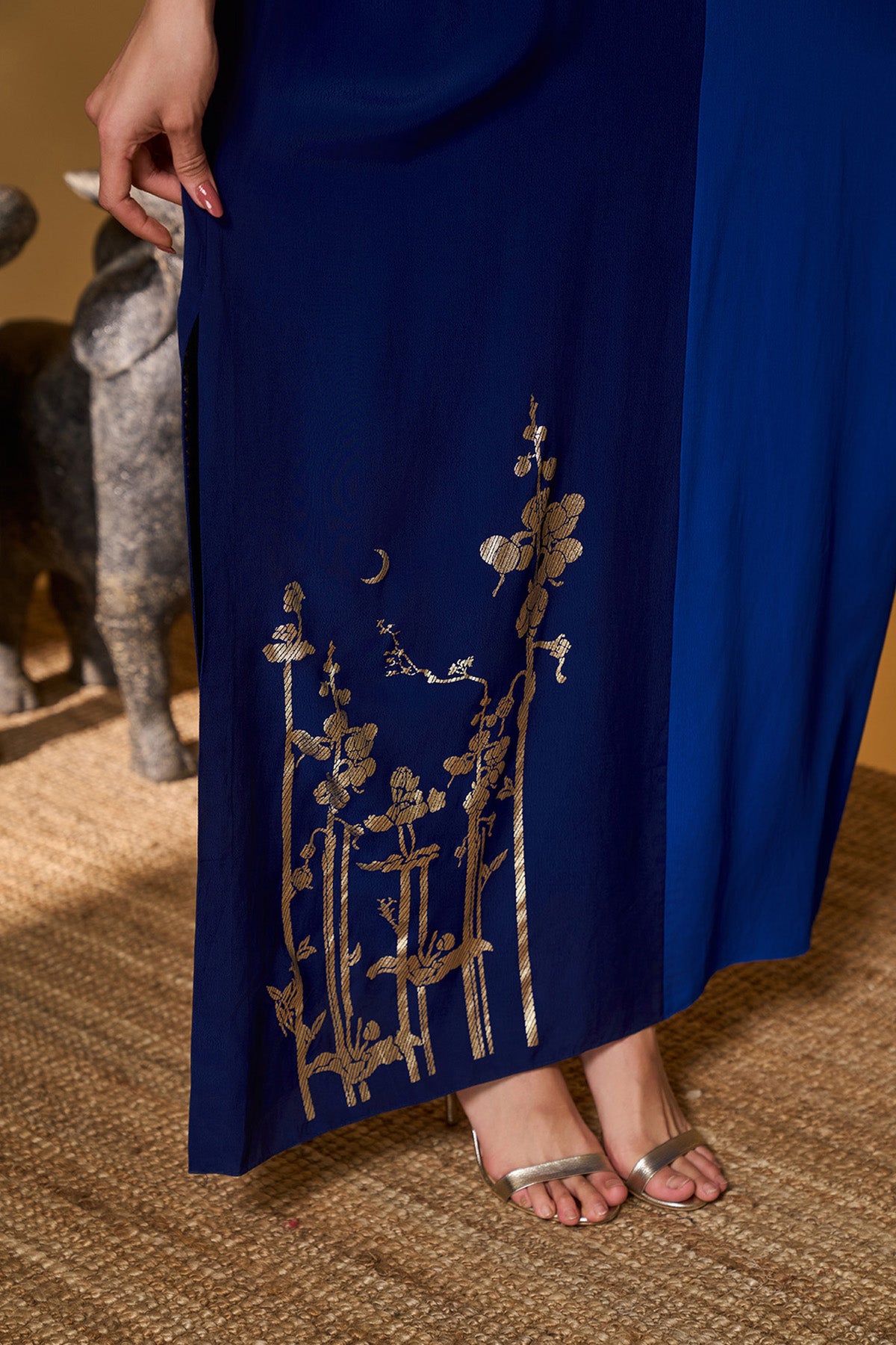 Blue Moonlight Melody Kaftan