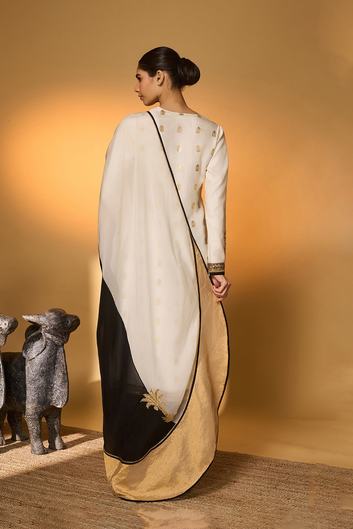 Ivory Turtle Tale Kurta Set