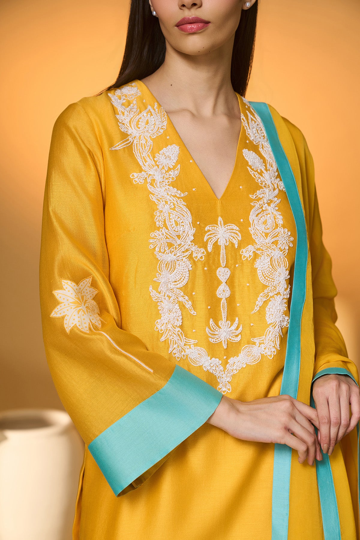 Yellow Jungle Bakery Kurta Set