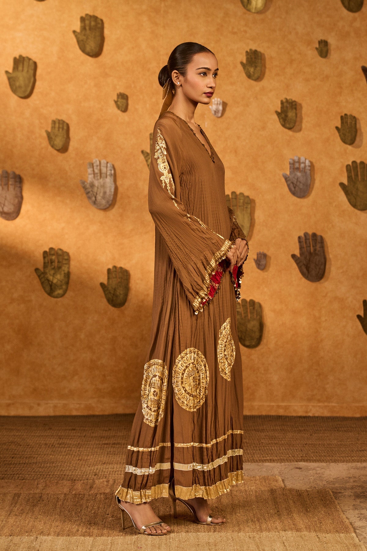 Mocha Muse Moonfish Kaftan