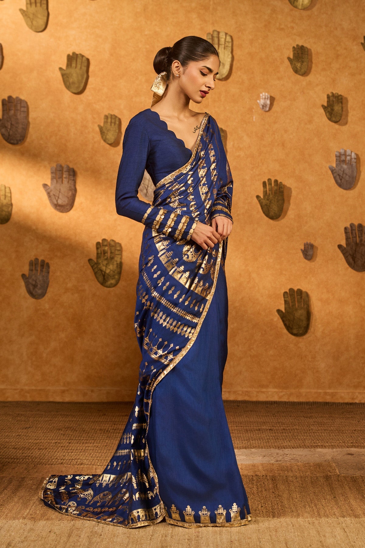 Sapphire Midas Touch Saree