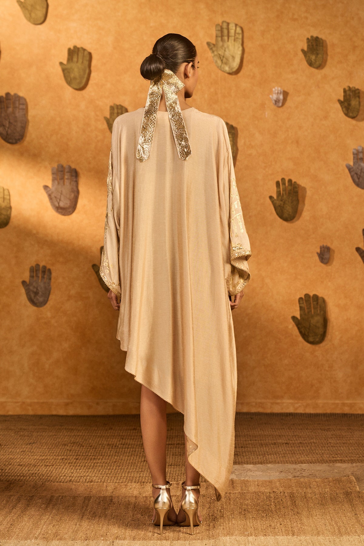 Oatmeal Zen Garden Kaftan