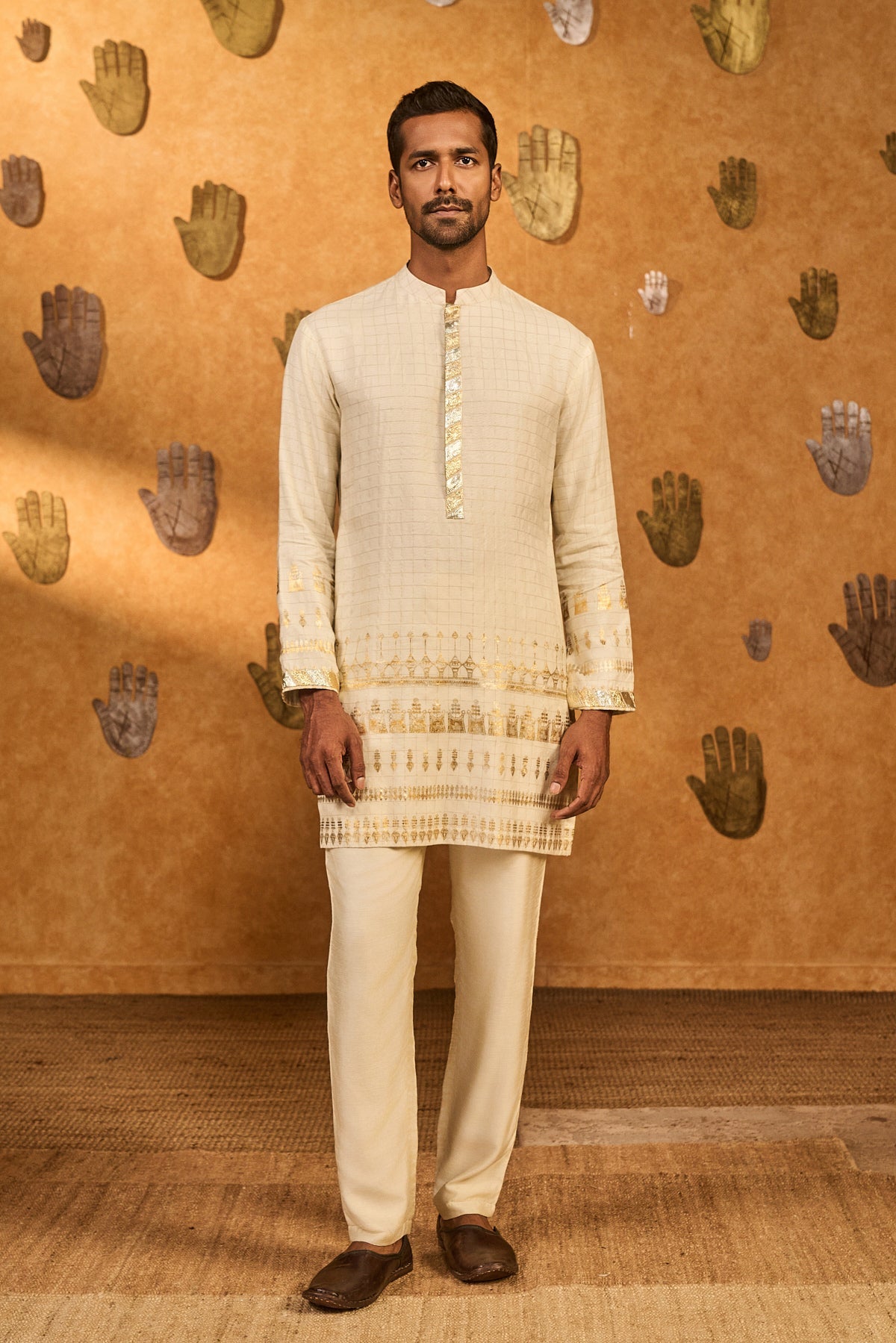 Ivory Midas Touch Kurta Set - Ready To Ship