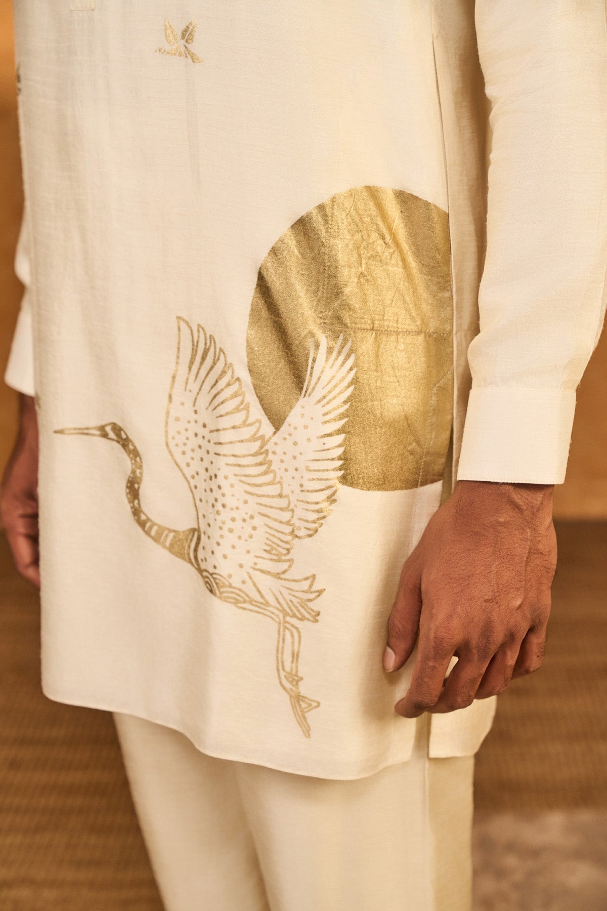 Ivory Crane Dawn Kurta Set