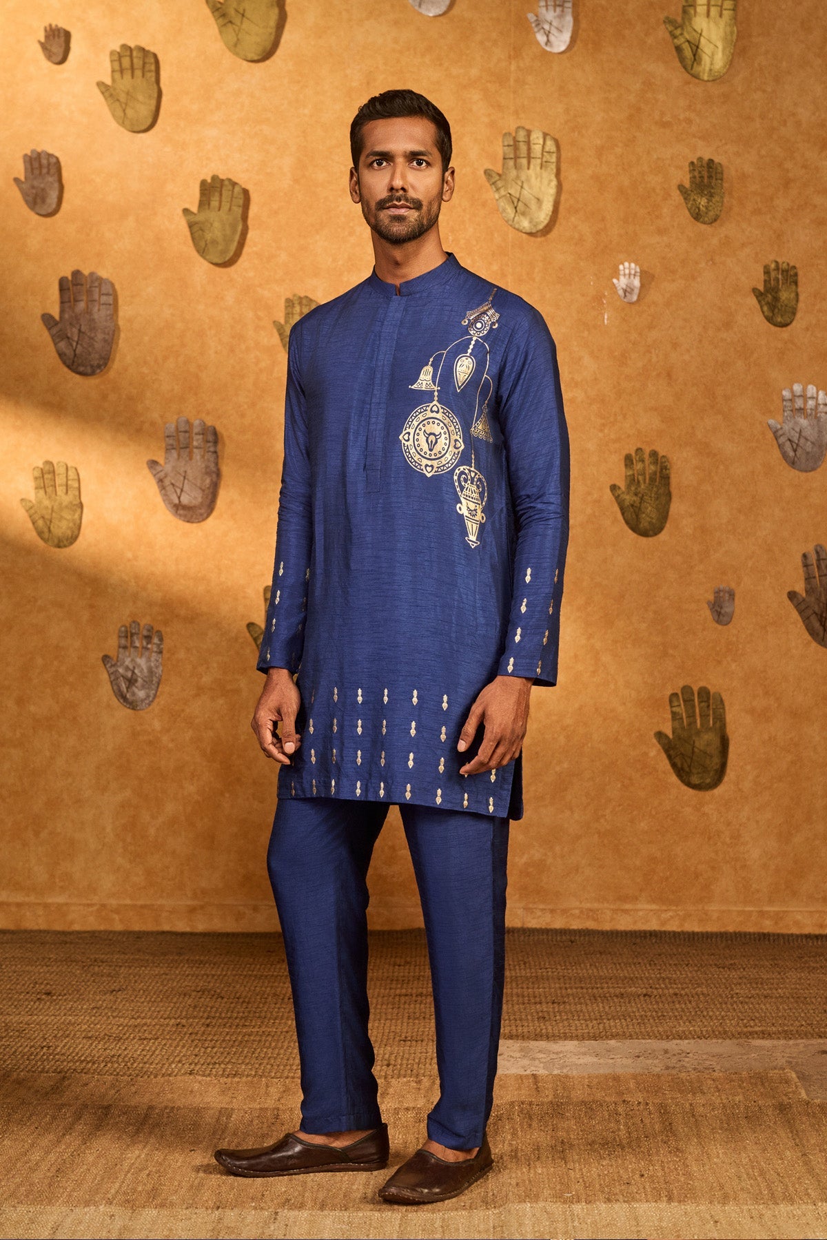 Sapphire Trinklet And Pots Kurta Set