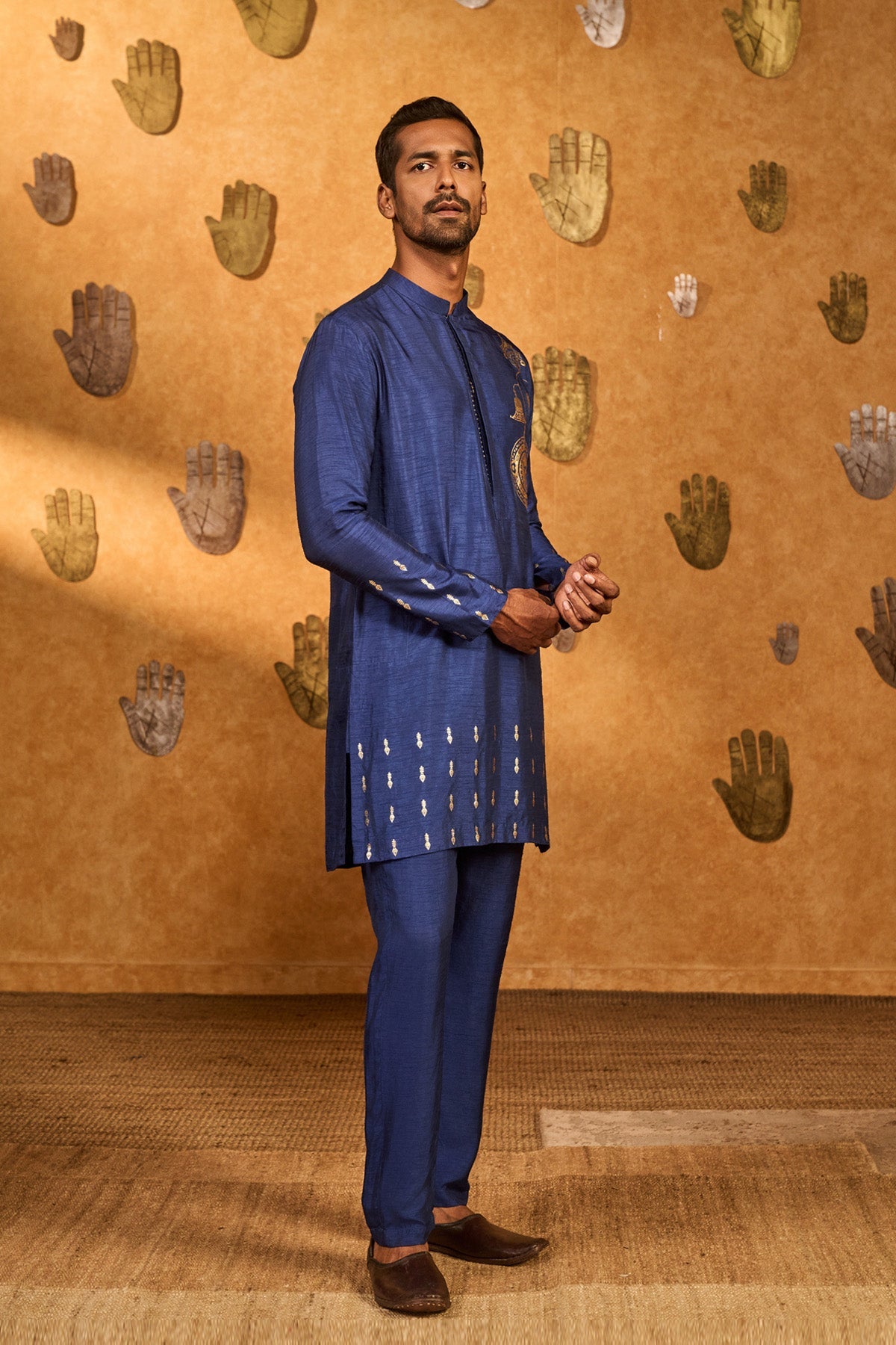 Sapphire Trinklet And Pots Kurta Set