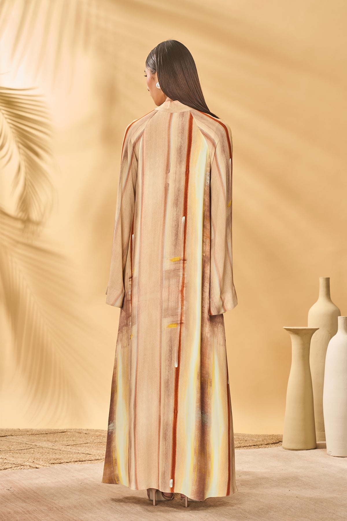 Rustic Strokes Reversible Kaftan