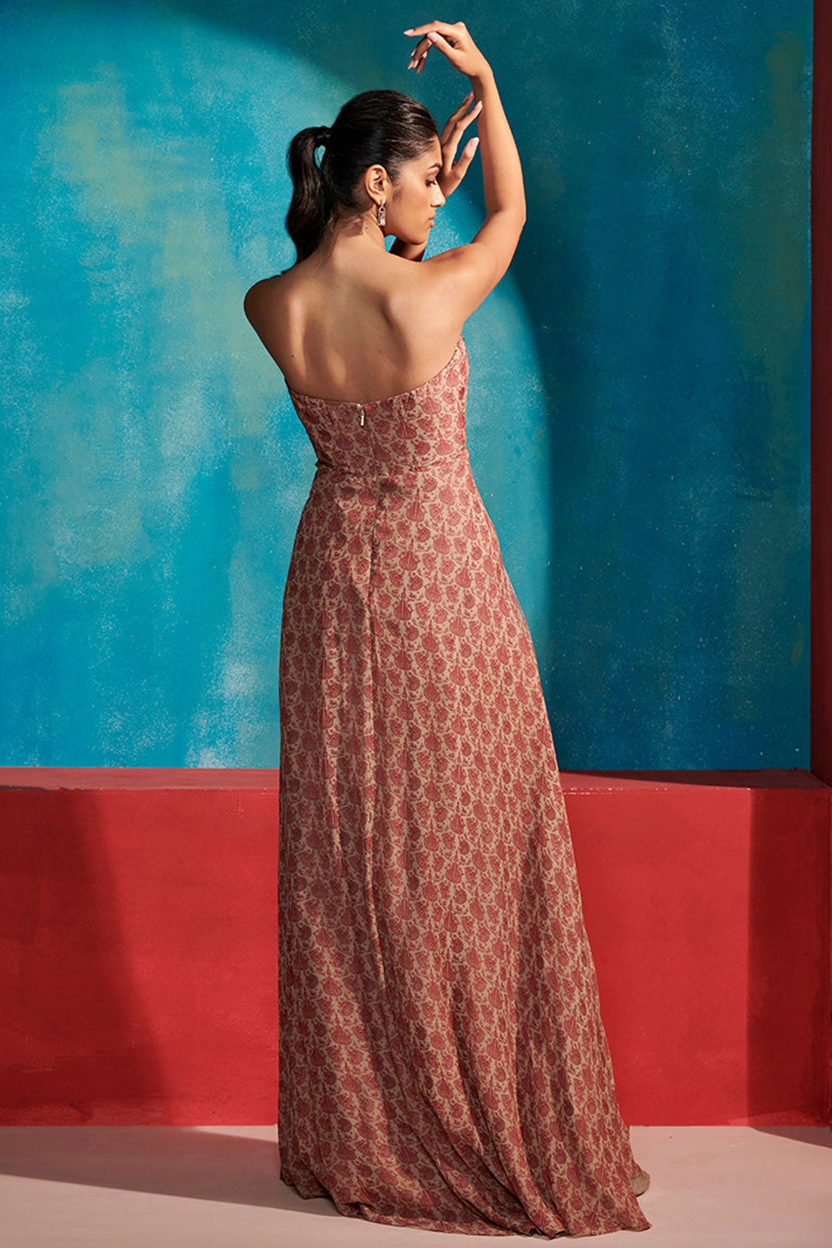 "Allora" Printed Dress