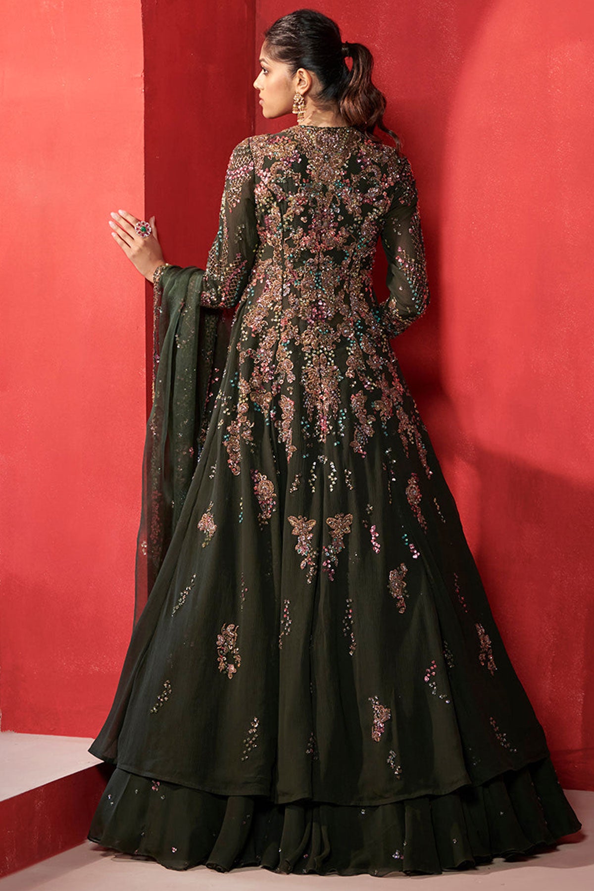 "Naysa" Jacket Lehenga Set