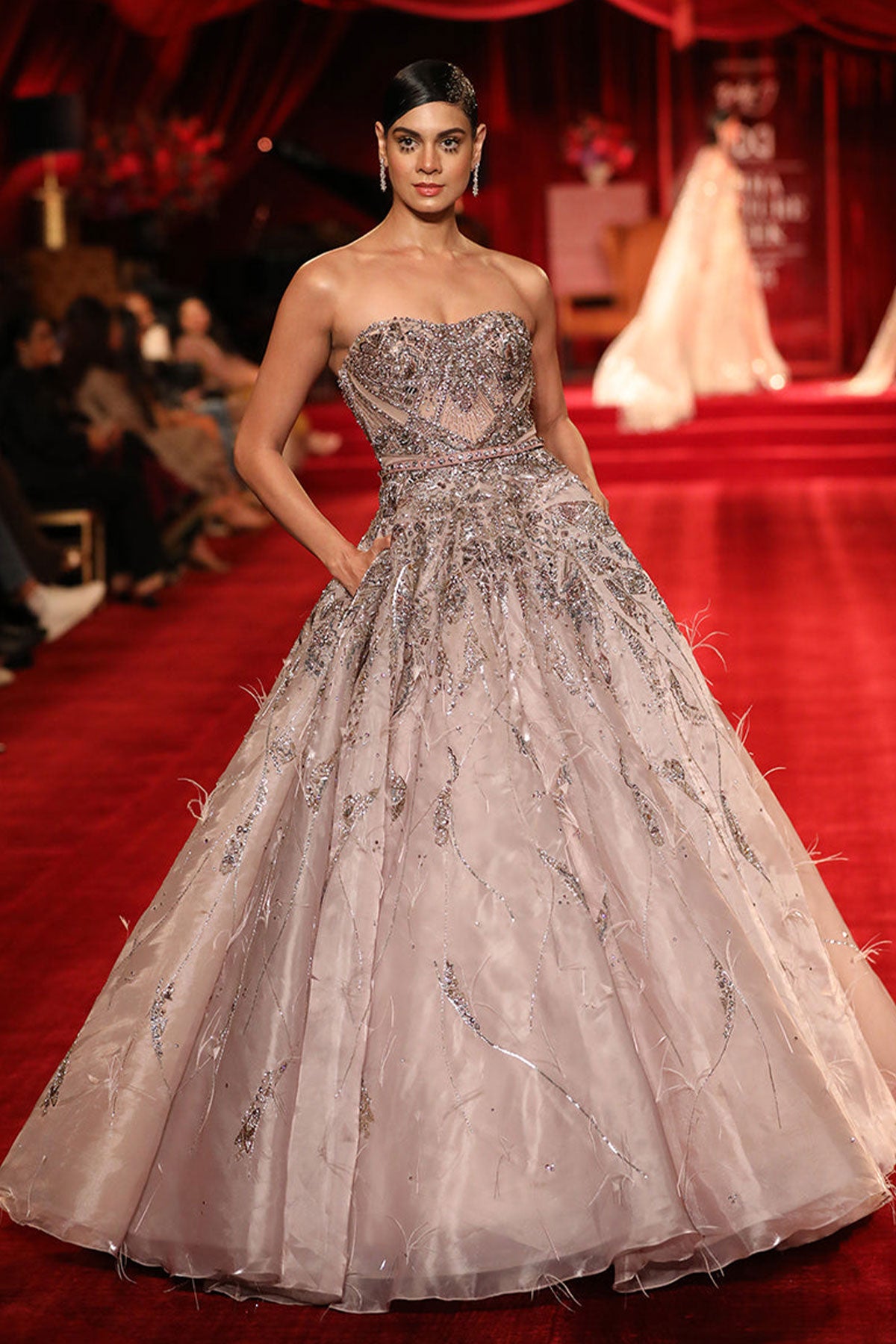 "Cole" Organza Corset Bridal Gown