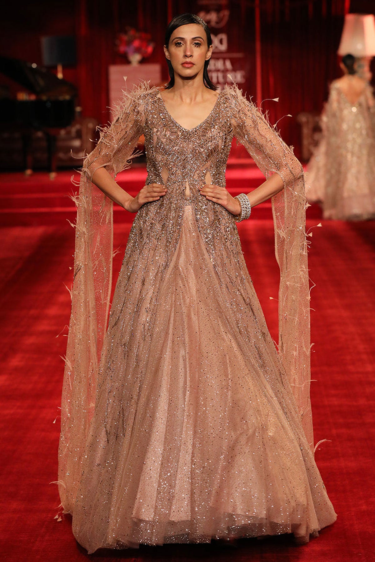 "Natalie" Jacket Lehenga Set