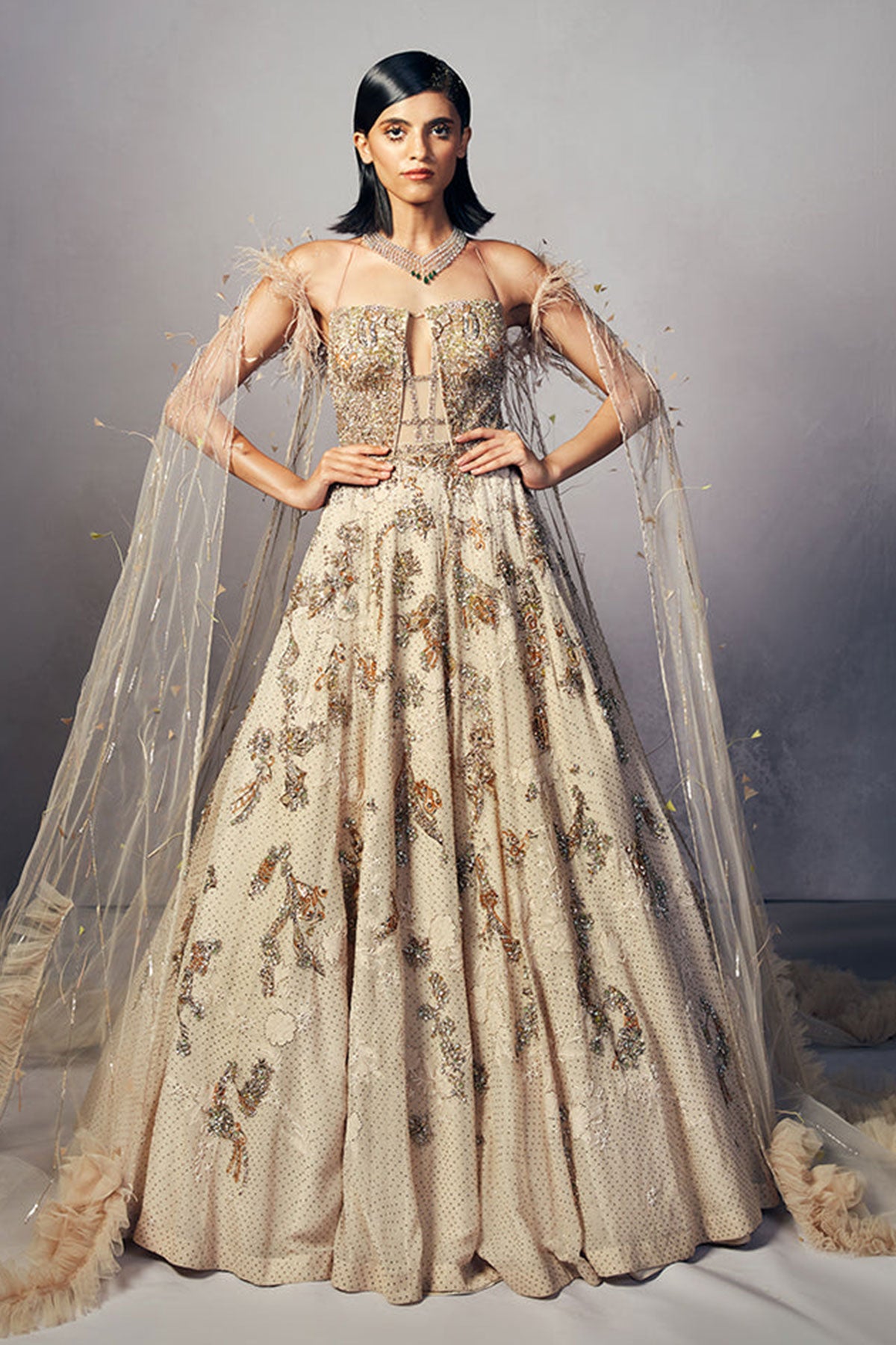 Helen Chikankari Bridal Gown