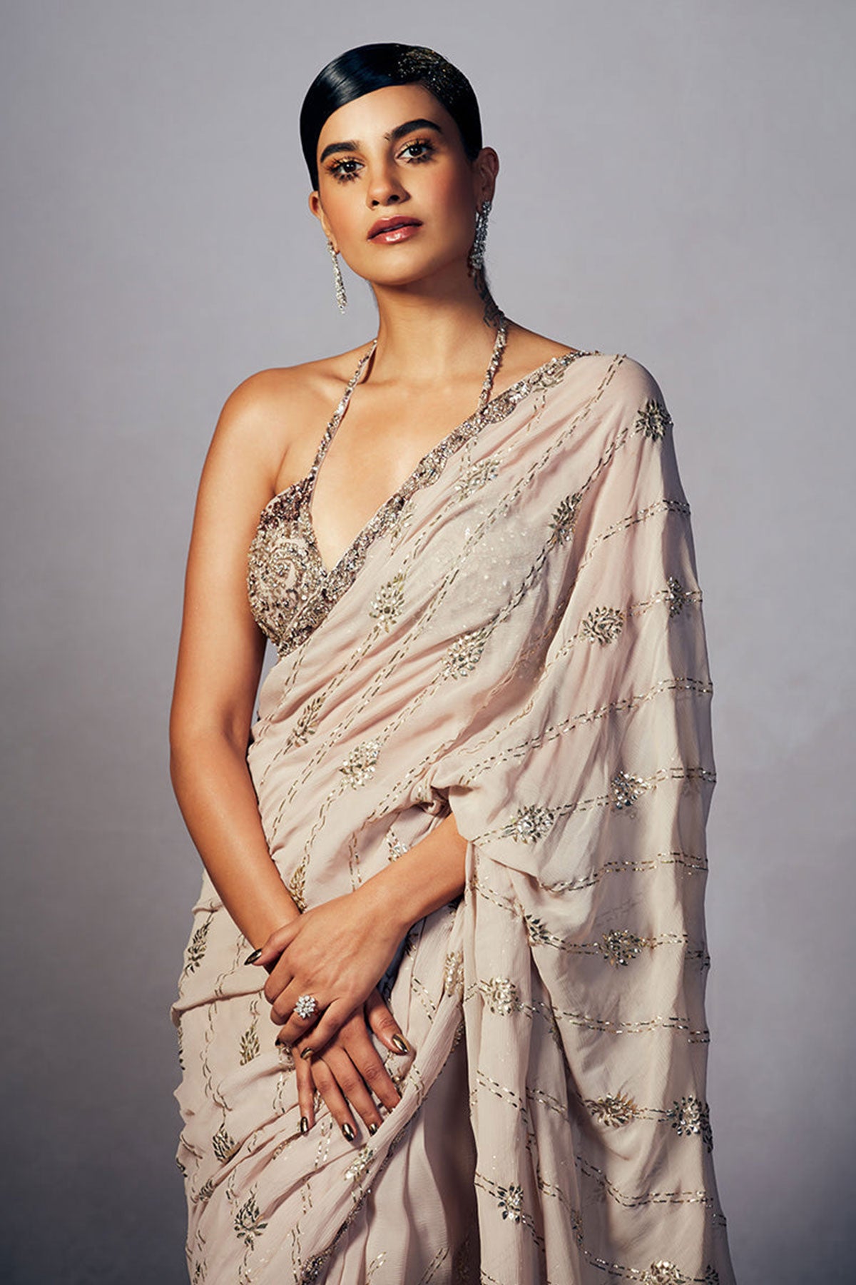 Cleo Kamdani Saree Set