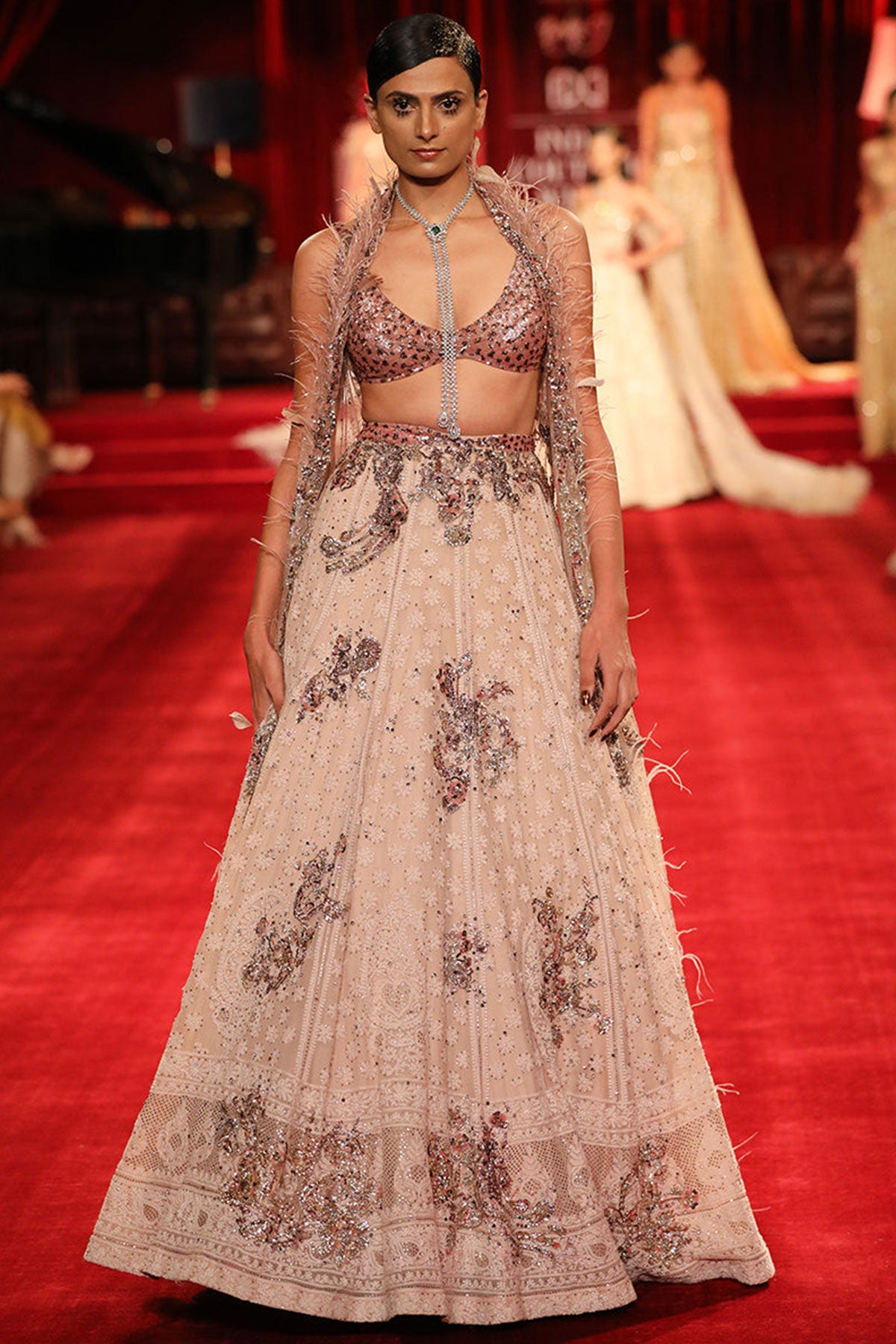 Mabel Chikankari Lehenga Set