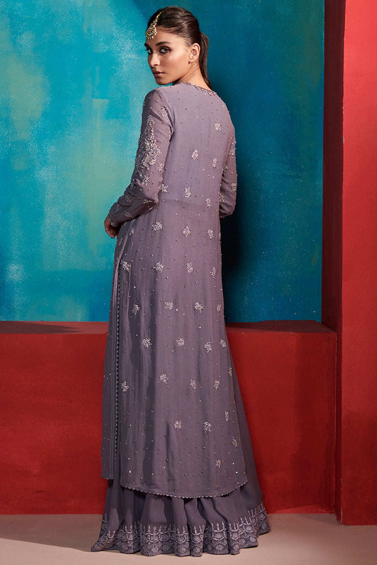 "Jazz" Kurta And Sharara Set