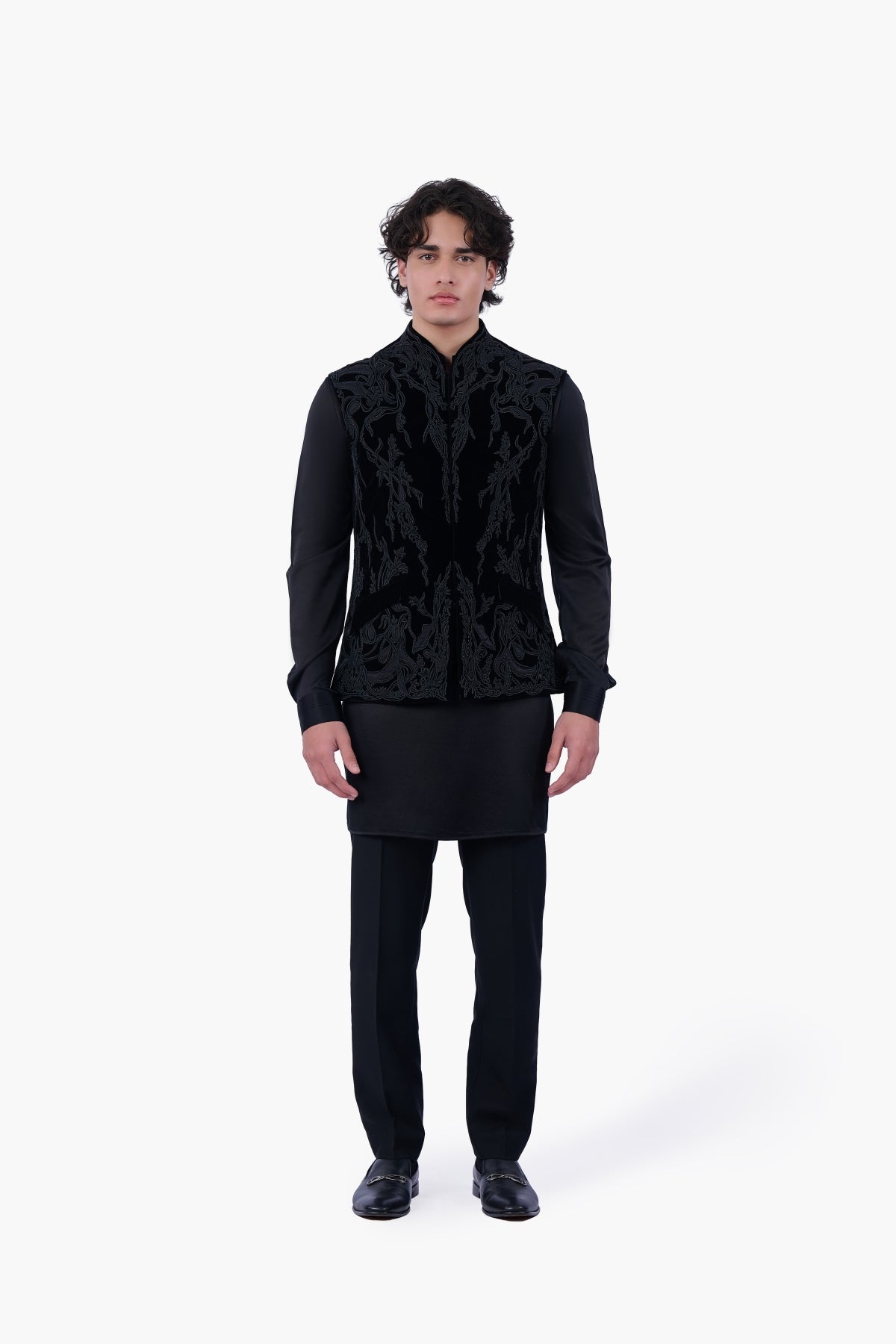 Nocturne Line Nehru Jacket
