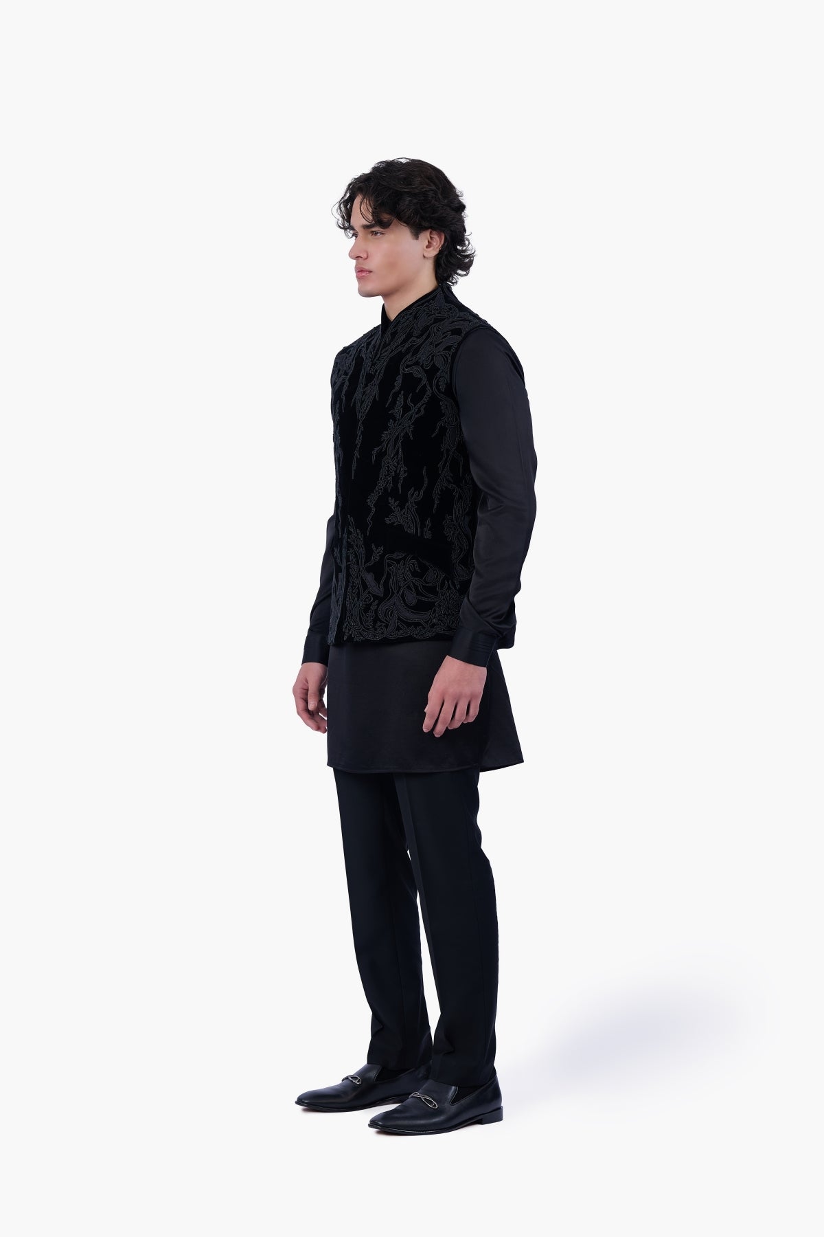 Nocturne Line Nehru Jacket