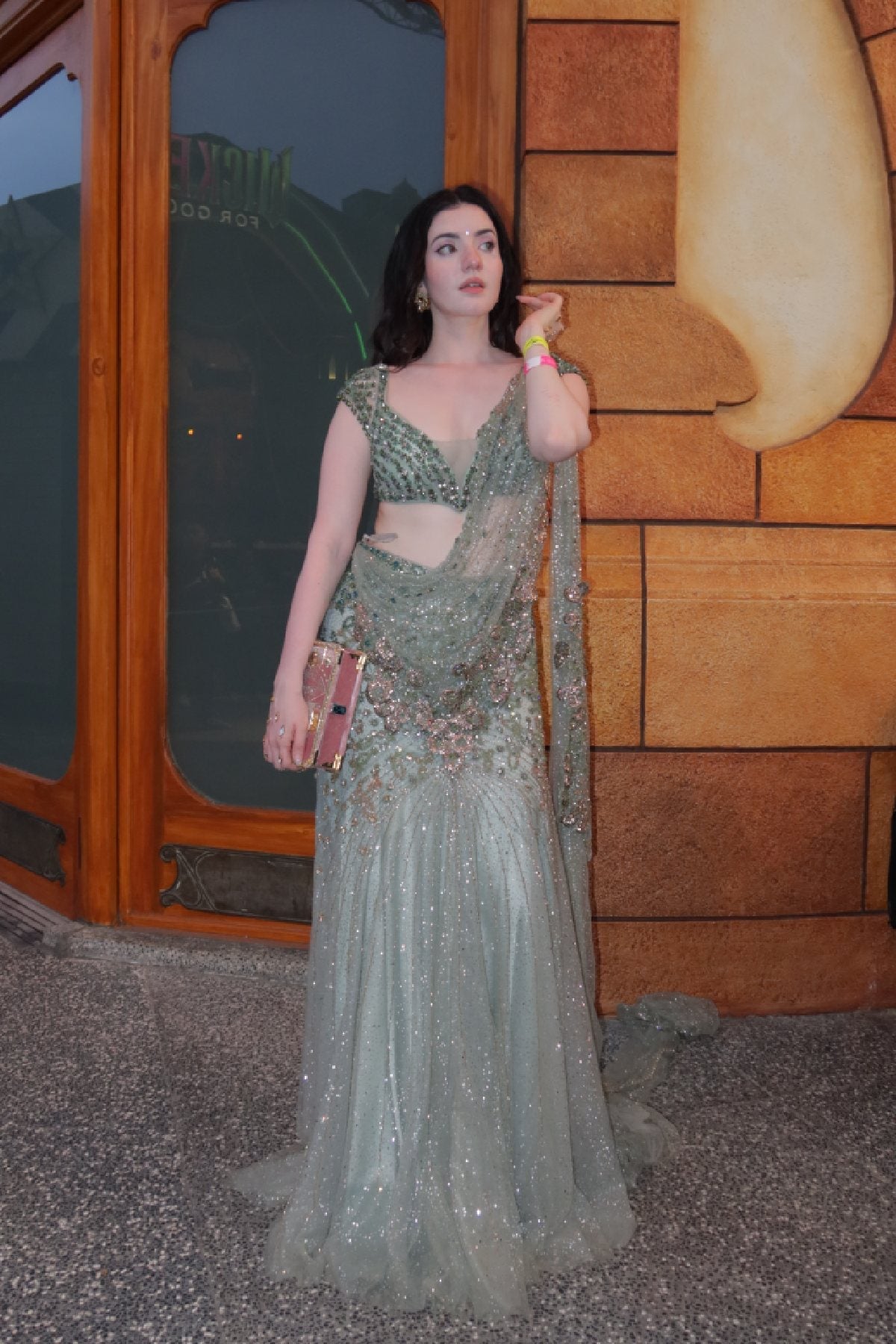 Aastha shah in "Michele" Drape Saree