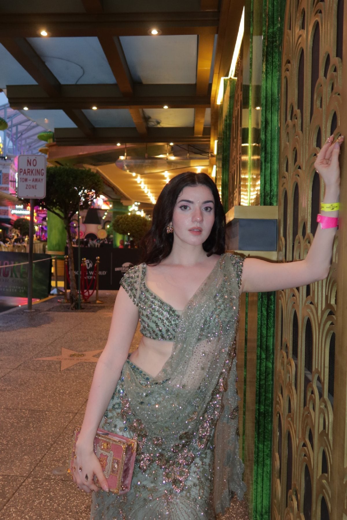 Aastha shah in "Michele" Drape Saree