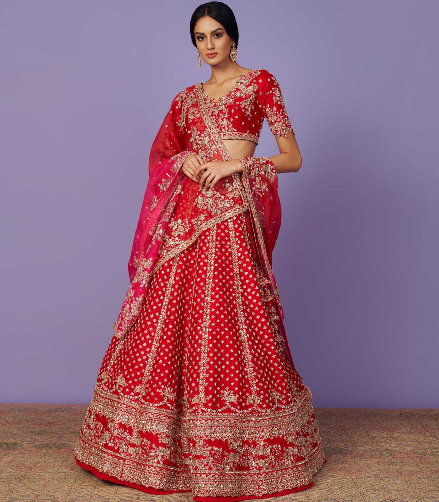 LEH NYOMAA LEHENGA SET