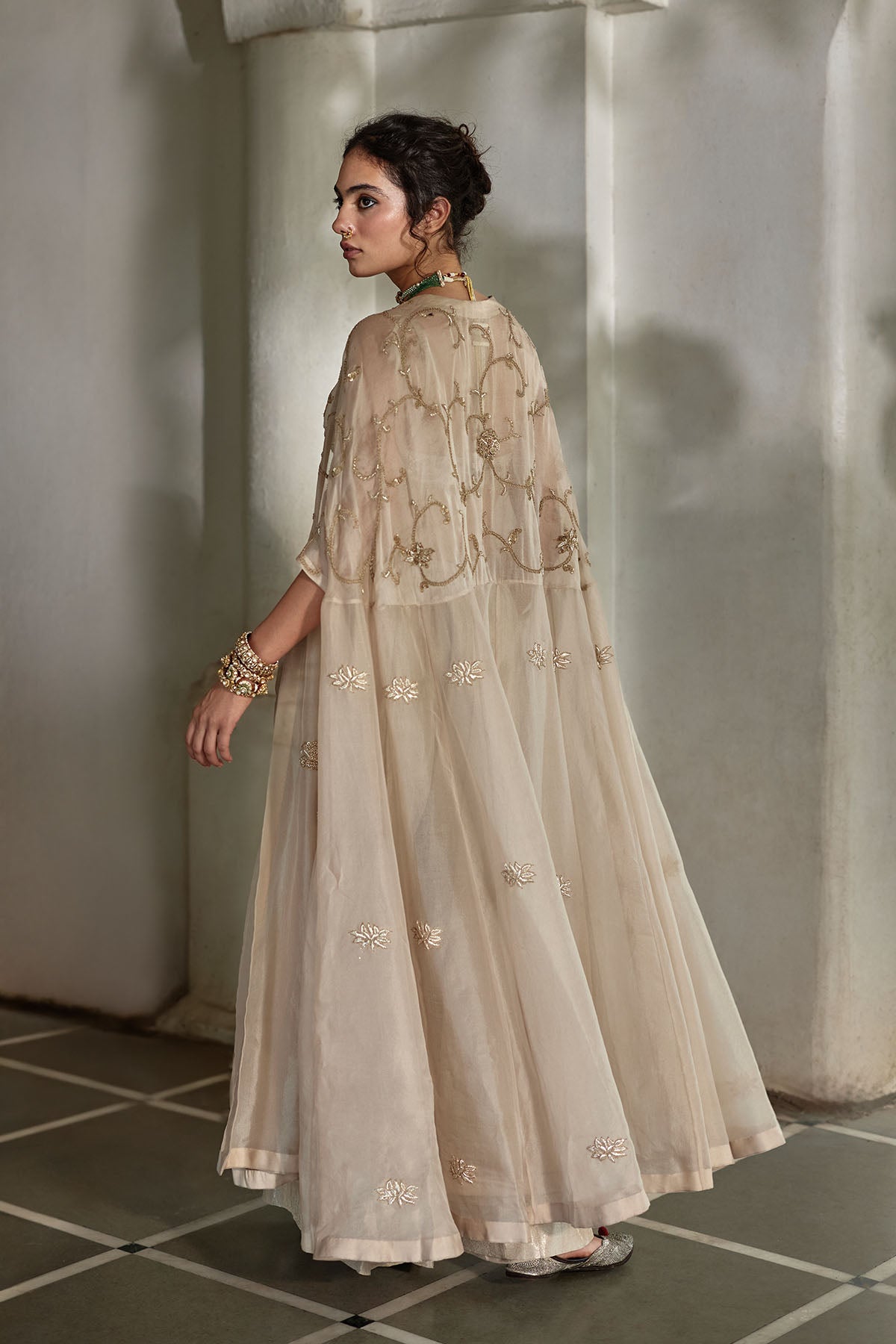 AIRA CAPE PALAZZO SET