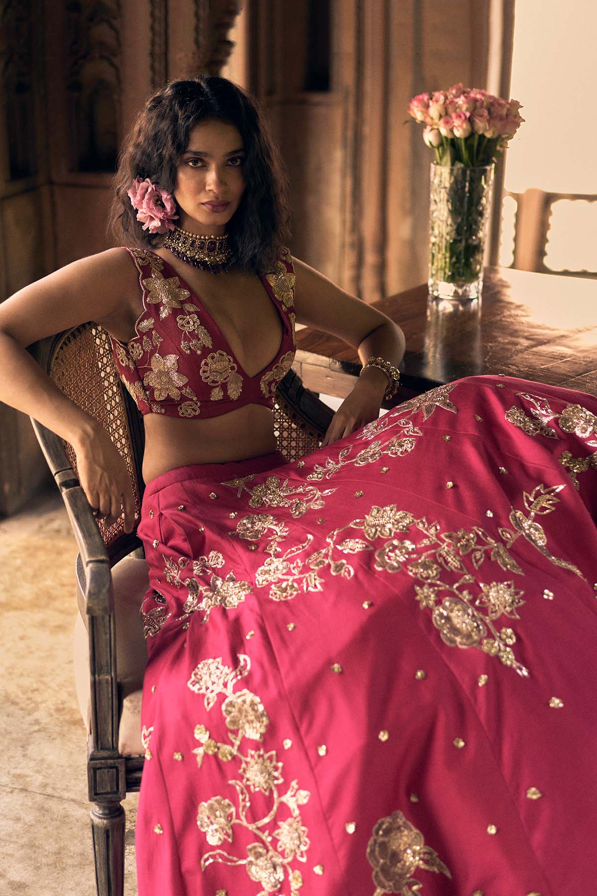 CELESTE LEHENGA SET