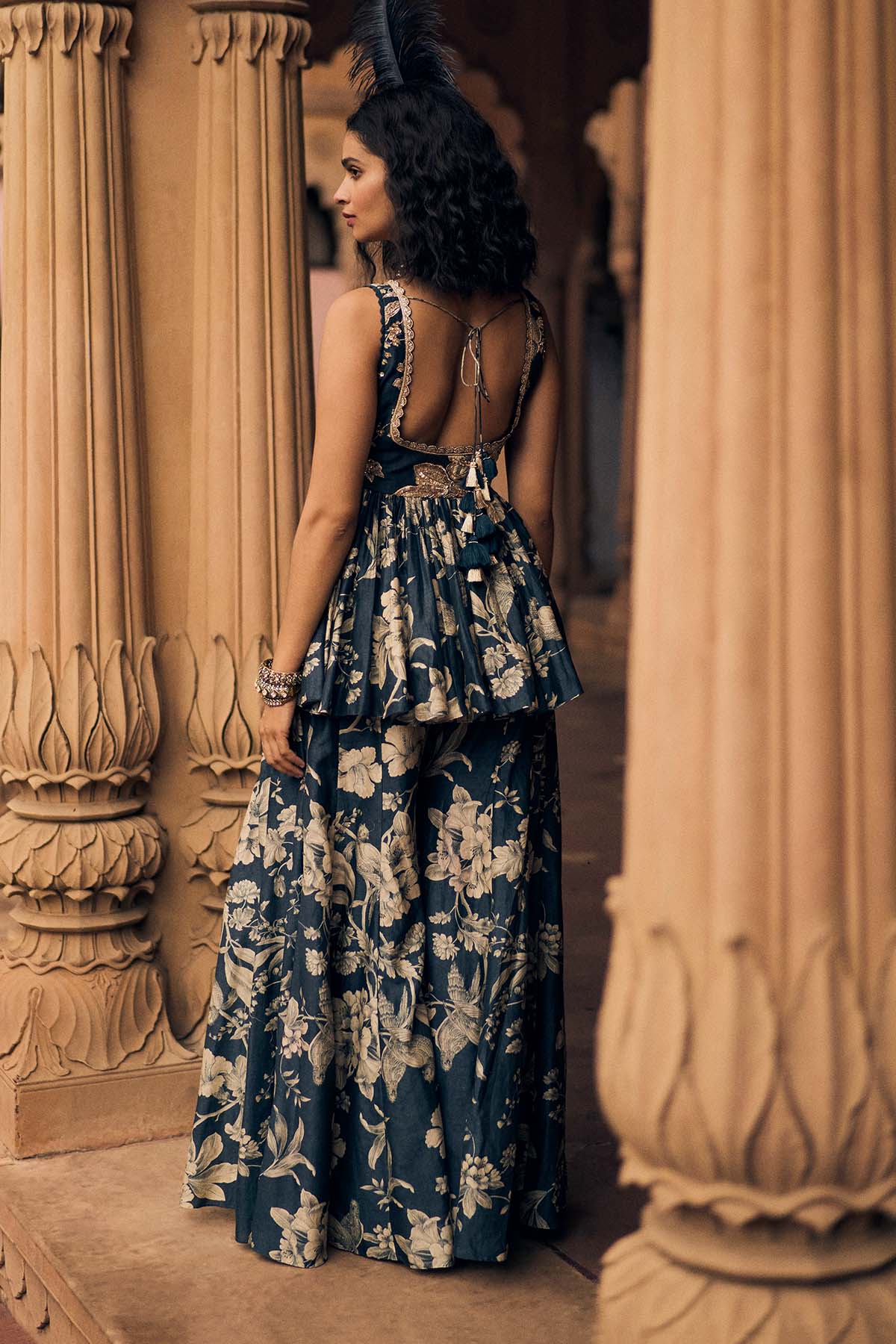 EVE PEPLUM SET