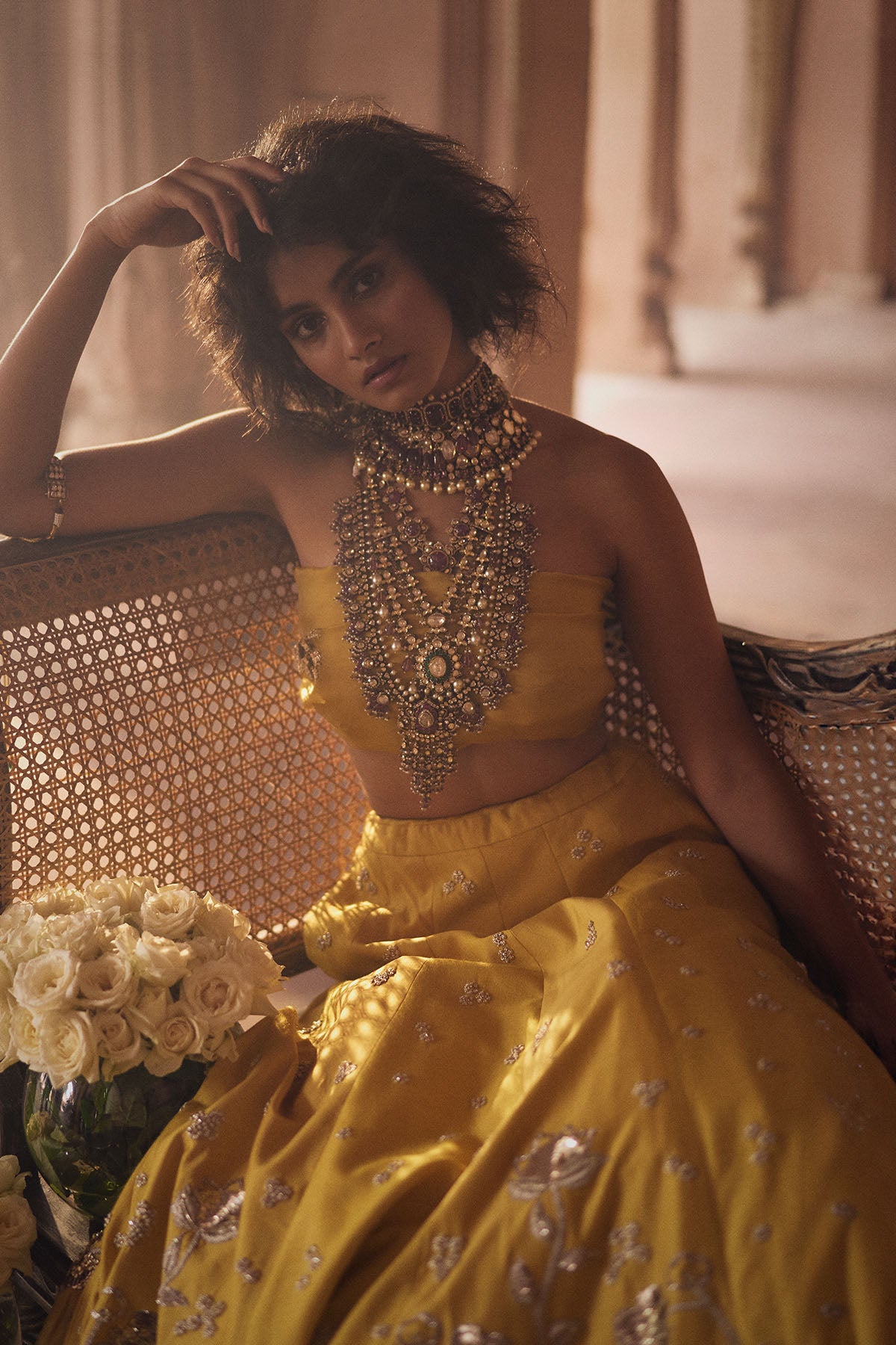 SAGE LEHENGA SET